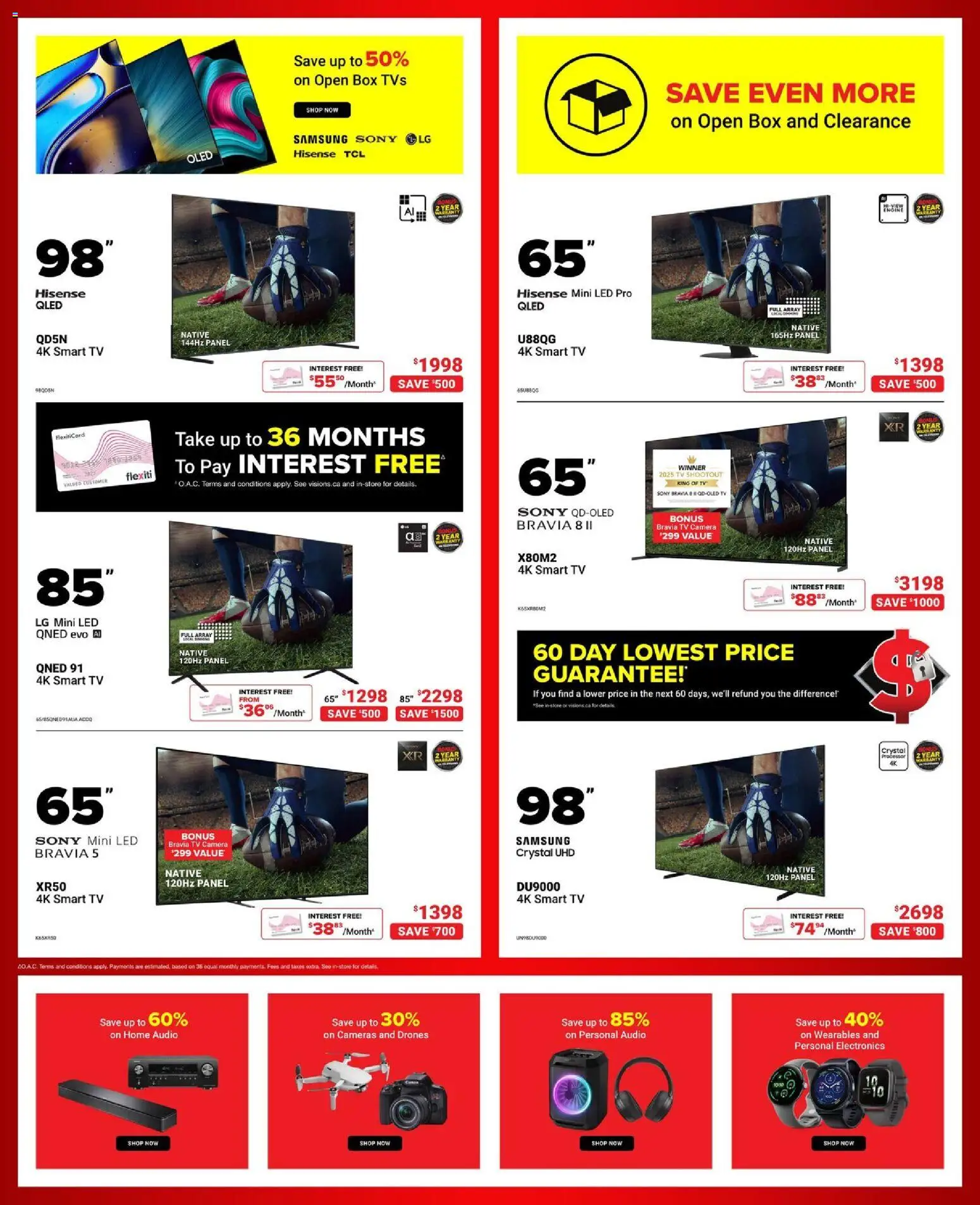 Visions flyer valid from 16.01.2026 | Page: 4 | Products: Tv, Audio, Camera, Box