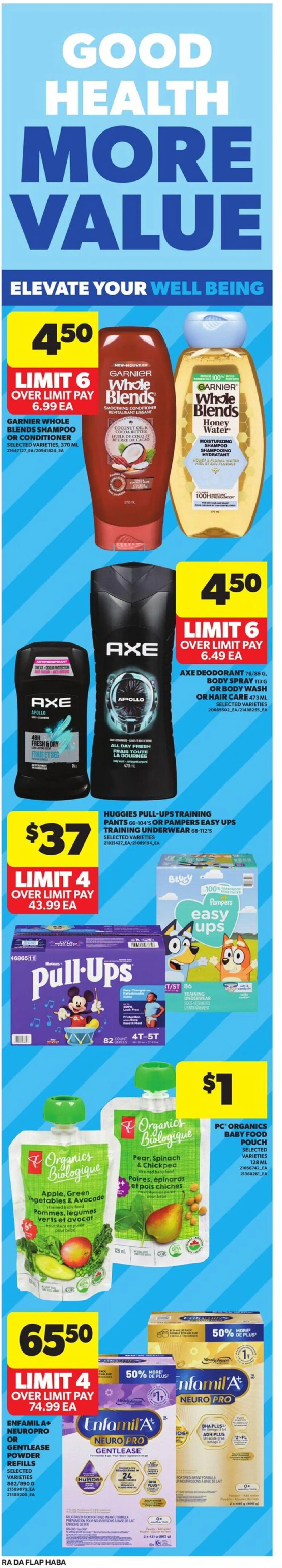 Atlantic Superstore flyer valid from 19.03.2026 | Page: 8 | Products: Shampoo, Conditioner, Body wash, Butter