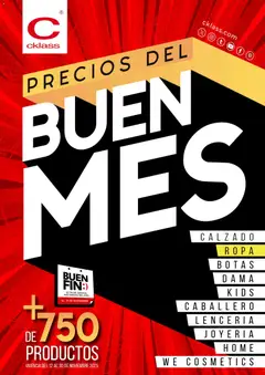 Vista previa de Cklass Buen Fin , nuevo folleto de la tienda, válido en México a partir del 12.11.2025