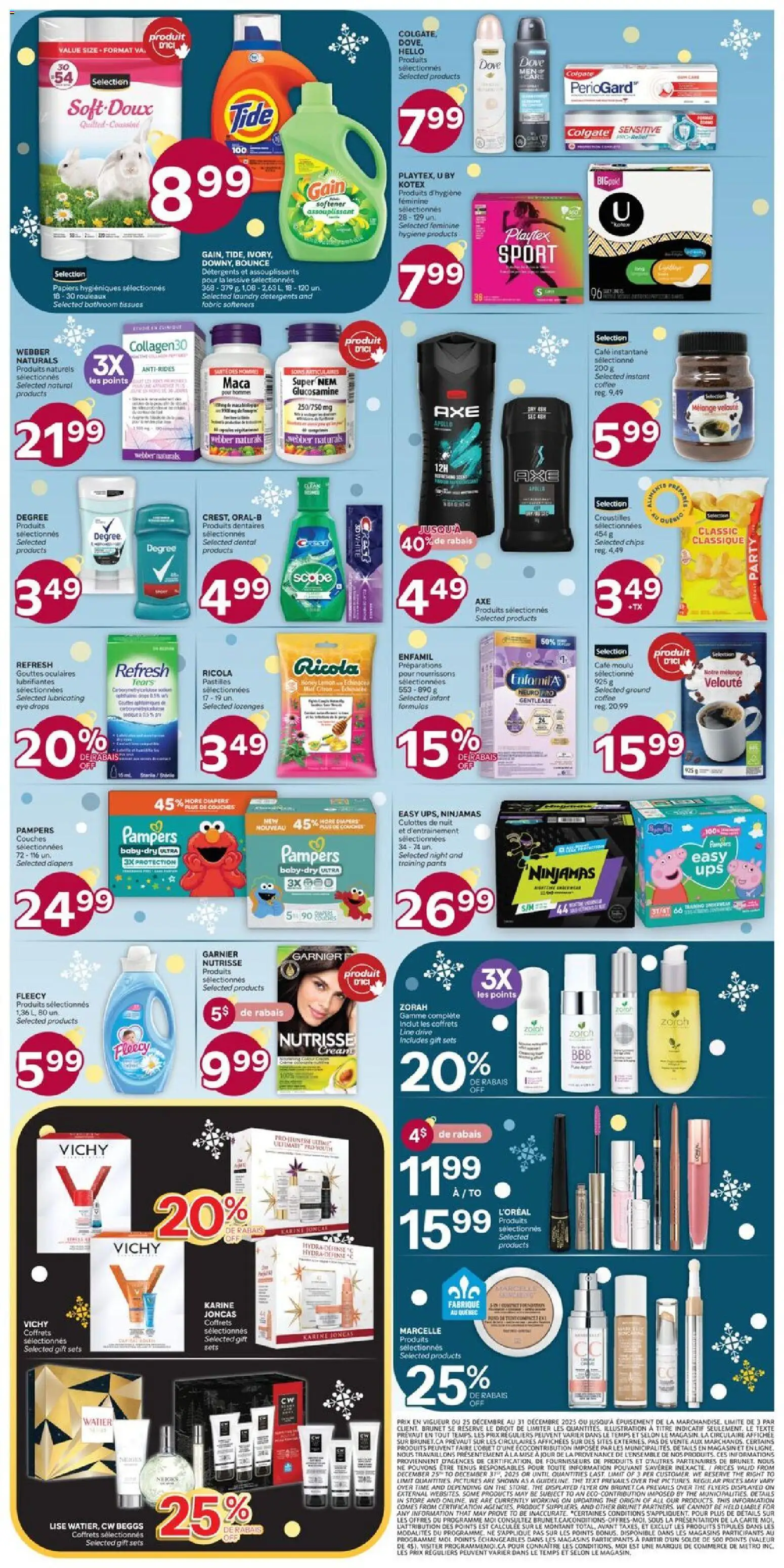 Brunet flyer valid from 25.12.2025 | Page: 2 | Products: Chips, Coffee, Pants