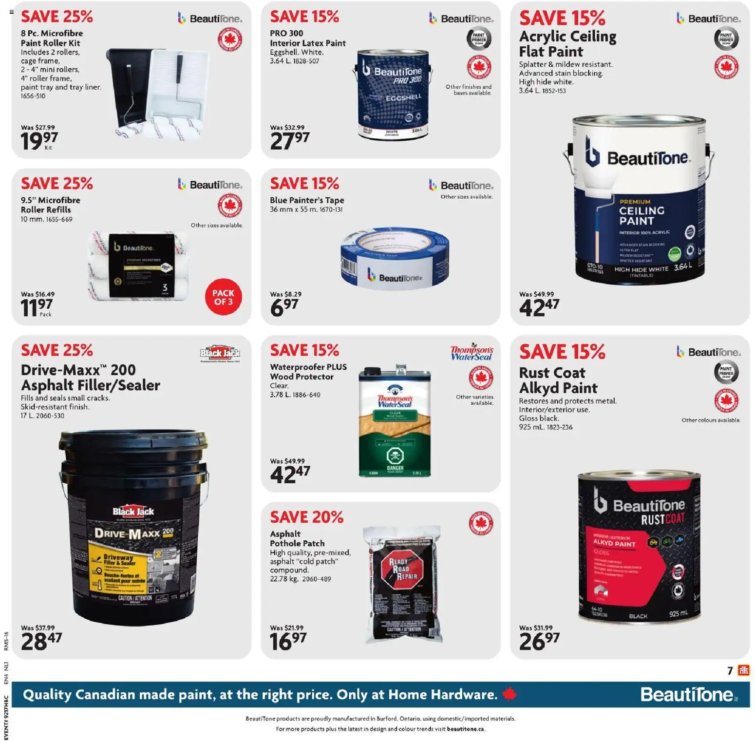 Home Hardware flyer valid from 23.04.2026 | Page: 9 | Products: Coat