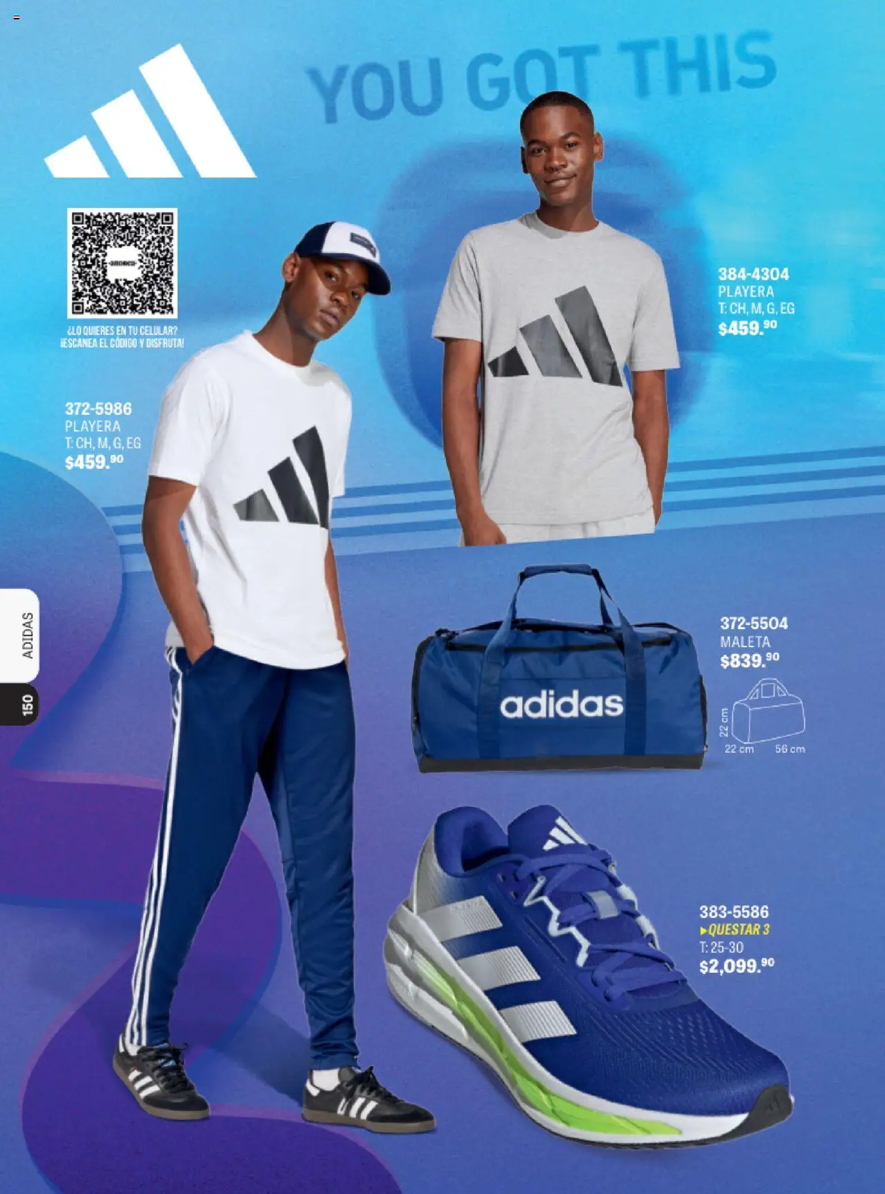 Nuevas ofertas de Andrea válidas en toda la República Mexicana desde el 13.08.2025. ¡Encuentra las mejores ofertas en Andrea - Catálogo Ferrato Sport! | Página: 9 | Productos: Maleta, Playera