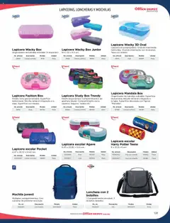 Nuevas ofertas de Office Depot válidas en toda la República Mexicana desde el 09.01.2025. ¡Encuentra las mejores ofertas en Office Depot catálogo 2025! | Página: 133 | Productos: Bandeja, Mochila, Organizador