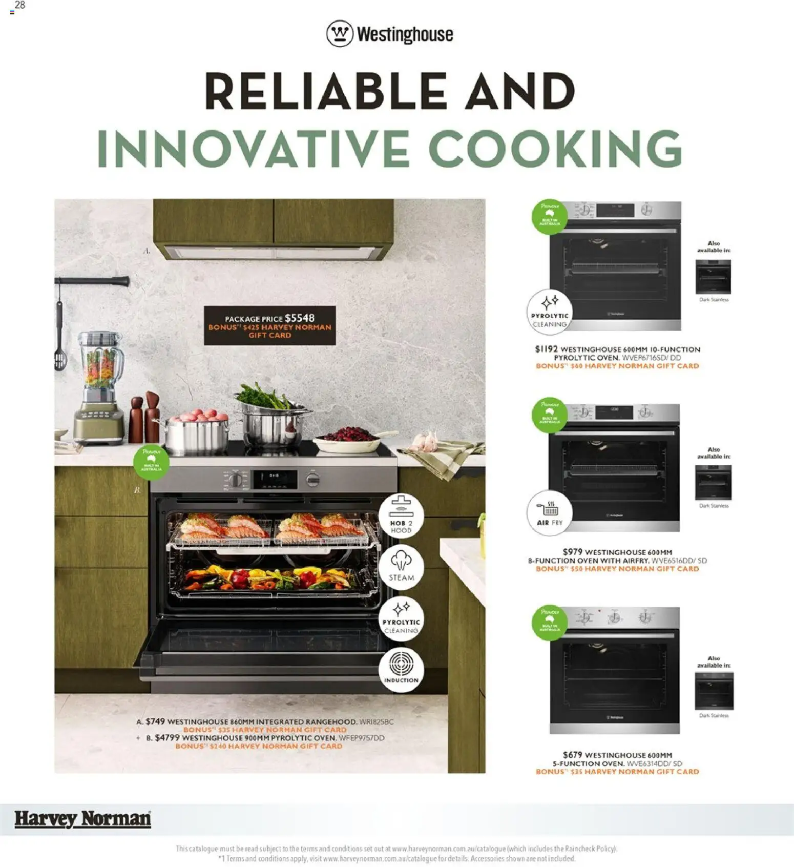 Harvey Norman catalogue - valid from 29.04.2026 | Page: 28 | Products: Accessories, Oven