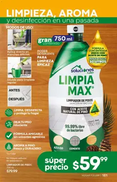 Vista previa de Fuller campaña 1 2026, nuevo folleto de la tienda, válido en México a partir del 15.04.2026 | Página: 163 | Productos: Detergente, Aceite, Limpiador