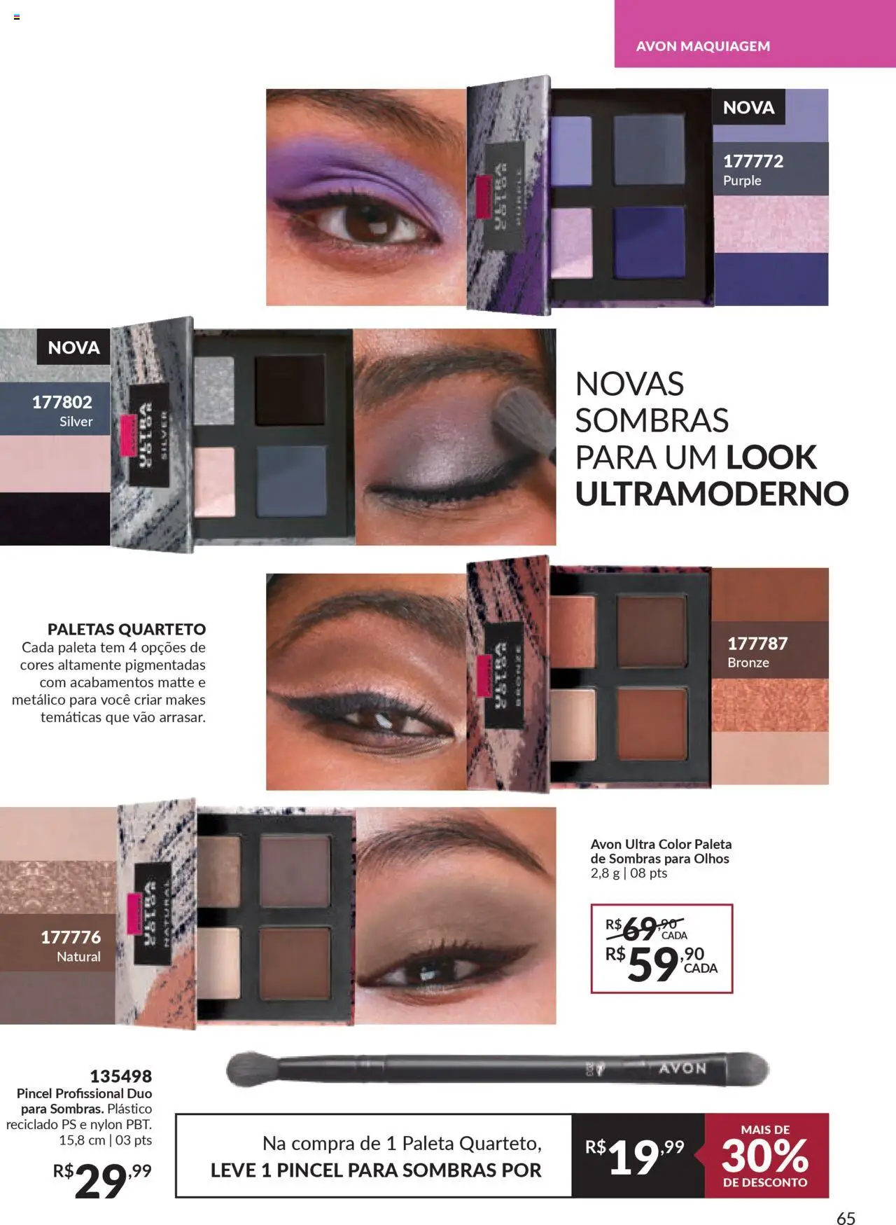 Avon Folheto - válido de 07.10.2025 | Página: 65 | Produtos: Maquiagem, Pincel