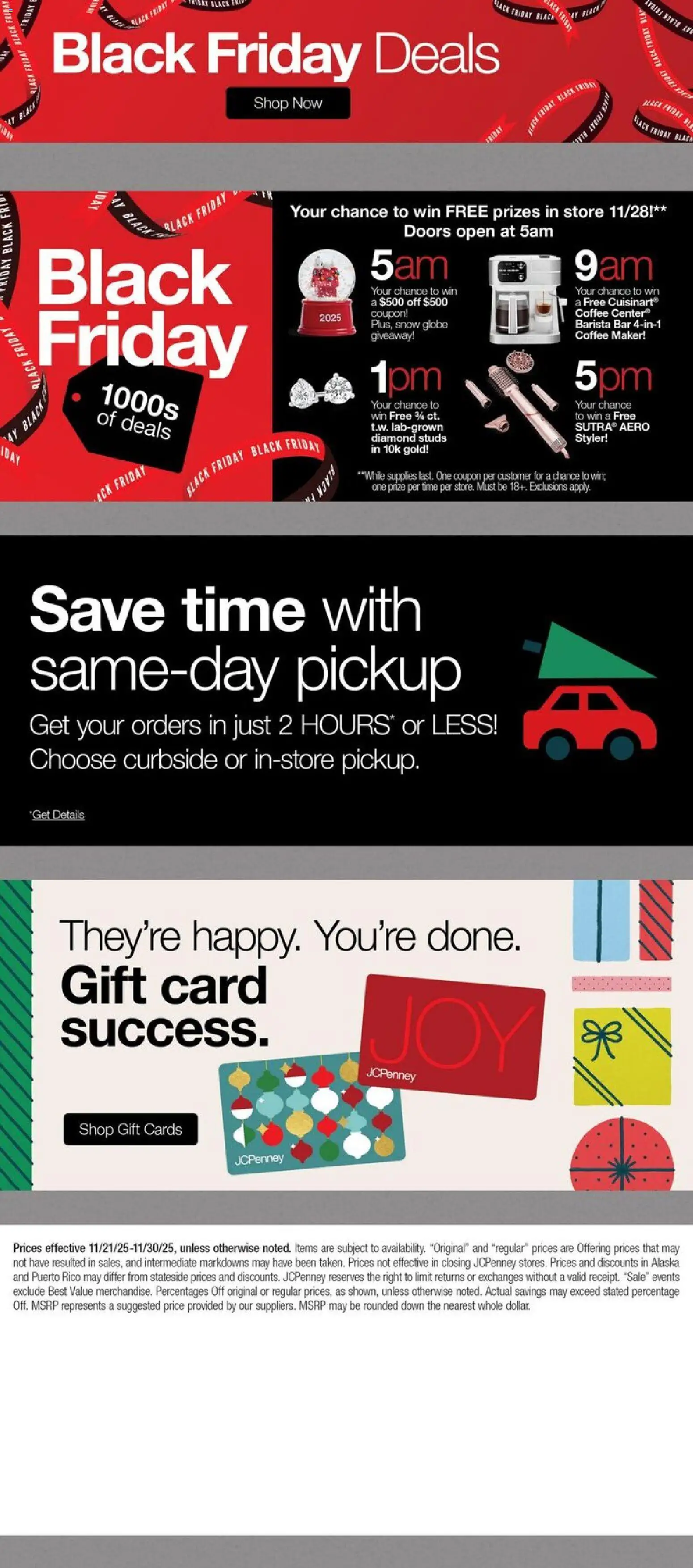 JCPenney Black Friday Kid´s Deals - valid from 21.11.2025 | Page: 6 | Products: Coffee, Coffee maker