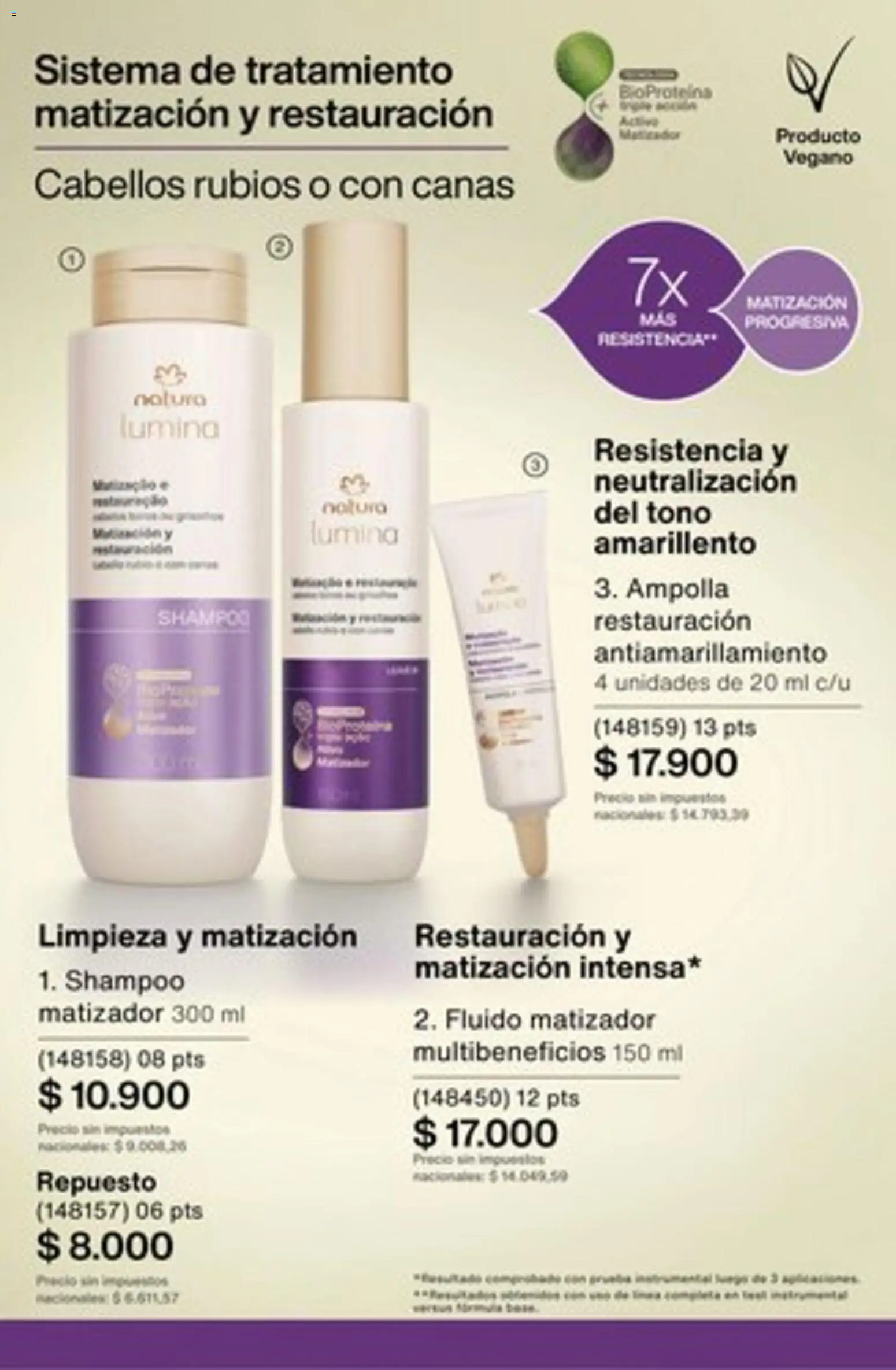 Catálogo Natura Ciclo 1/2026 │ válido desde el 04.12.2025 | Página: 244 | Productos: Shampoo, Ampolla