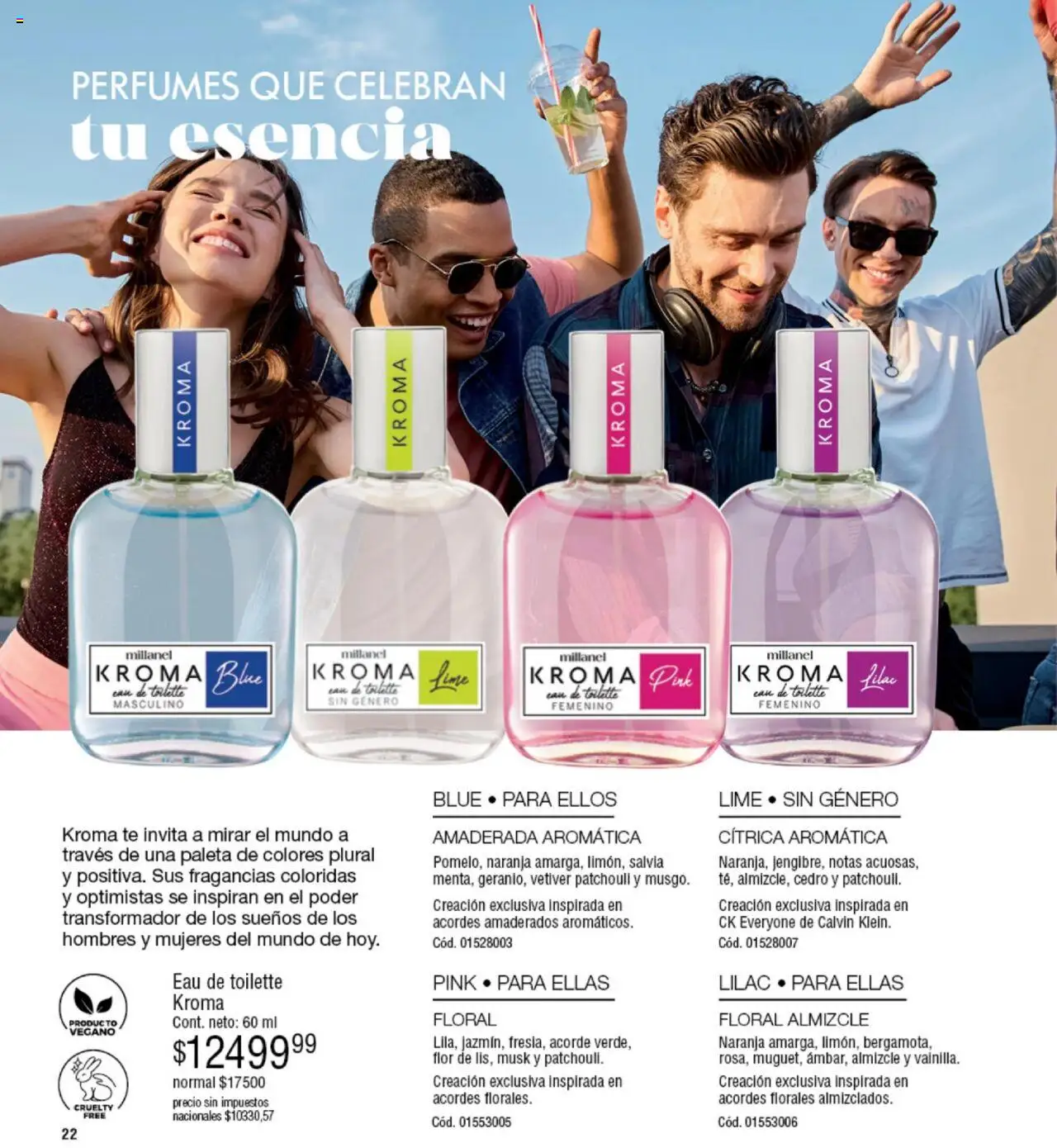 Millanel - Catálogo │ válido desde el 20.10.2025 | Página: 22 | Productos: Eau de toilette, Paleta, Té