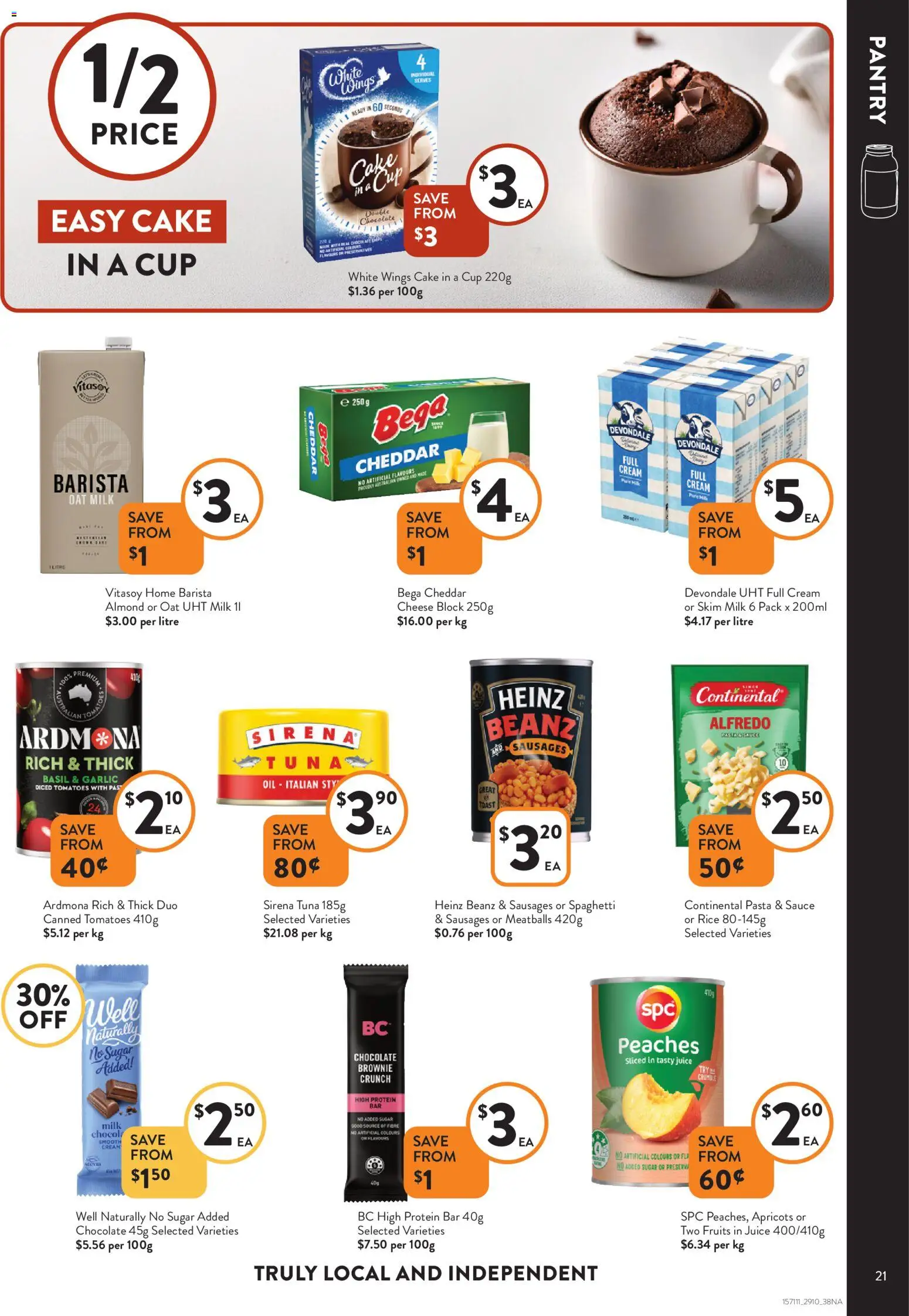 Foodworks catalogue - valid from 29.10.2025 | Page: 21 | Products: Oil, Juice, Rice, Sauce
