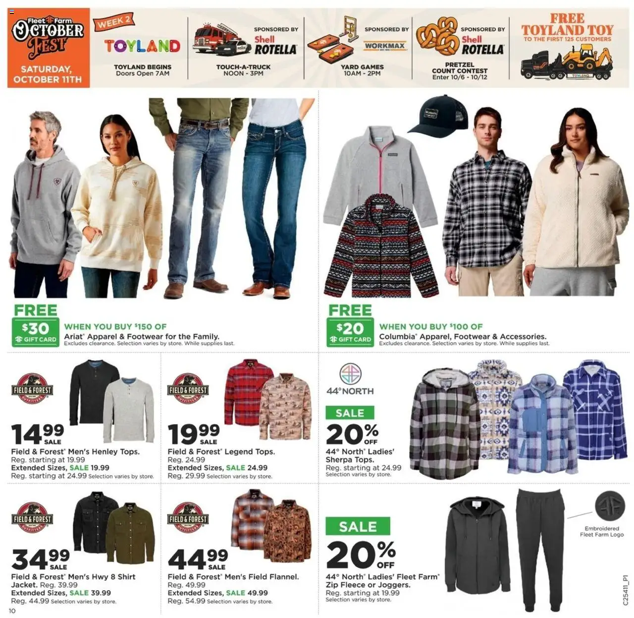 Mills Fleet Farm Weekly Ad - valid from 09.10.2025 | Page: 11 | Products: Shirt