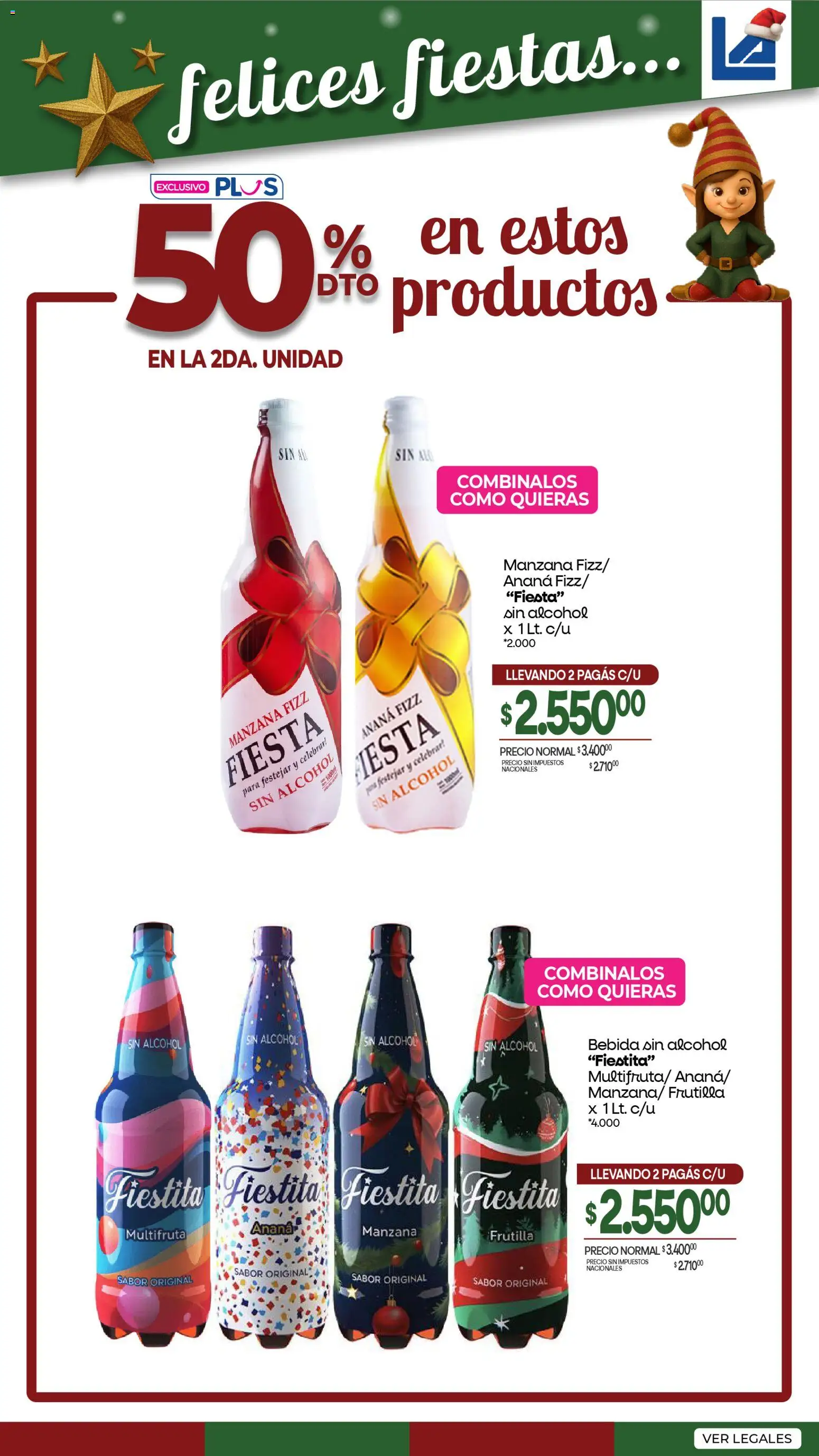 La Anonima catálogo │ válido desde el 11.12.2025 | Página: 14 | Productos: Frutilla, Ananá, Manzana