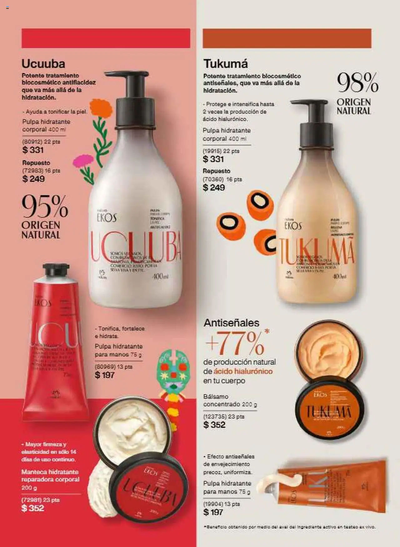 Nuevas ofertas de Natura válidas en toda la República Mexicana desde el 17.09.2025. ¡Encuentra las mejores ofertas en Natura - Campaña 15 2025! | Página: 119 | Productos: Bálsamo