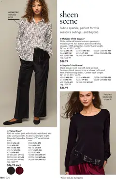 Preview of Avon weekly ads valid from 03.12.2025 | Page: 150 | Products: Trim, Wine, Blouse