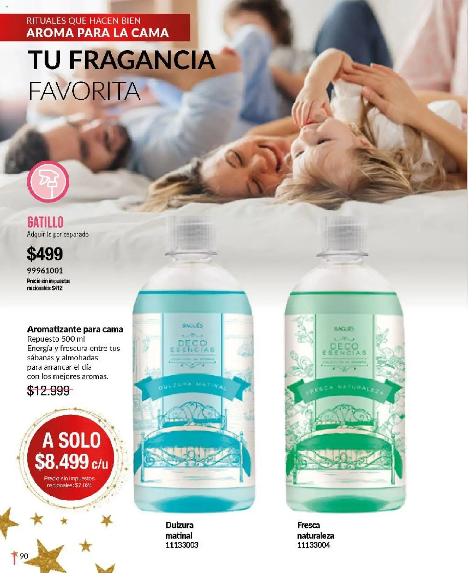 Bagués - Catálogo │ válido desde el 17.11.2025 | Página: 90 | Productos: Sabanas, Cama, Fragancia, Esencias