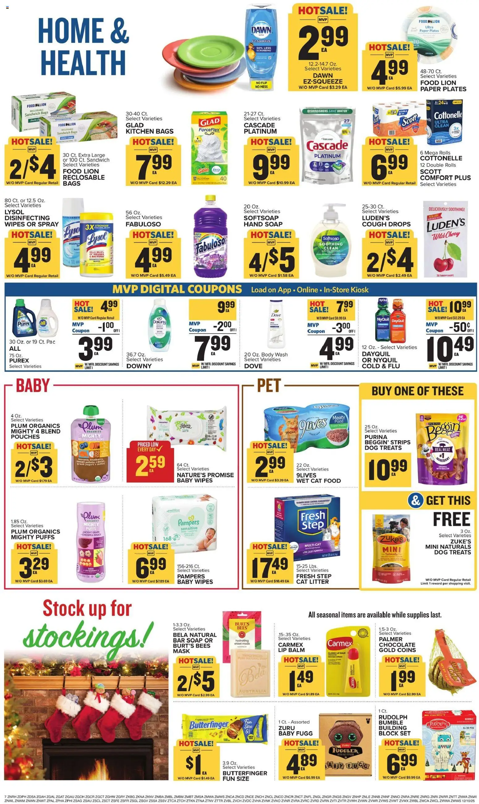 Food Lion Weekly Ad - valid from 10.12.2025 | Page: 13 | Products: Plum, Sheet Mask, Chocolate, Beet