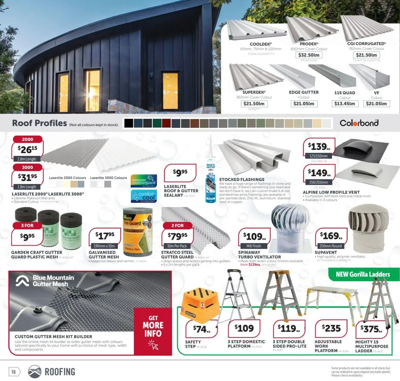 Stratco catalogue - valid from 08.08.2025 | Page: 16 | Products: Domestic, Multipurpose