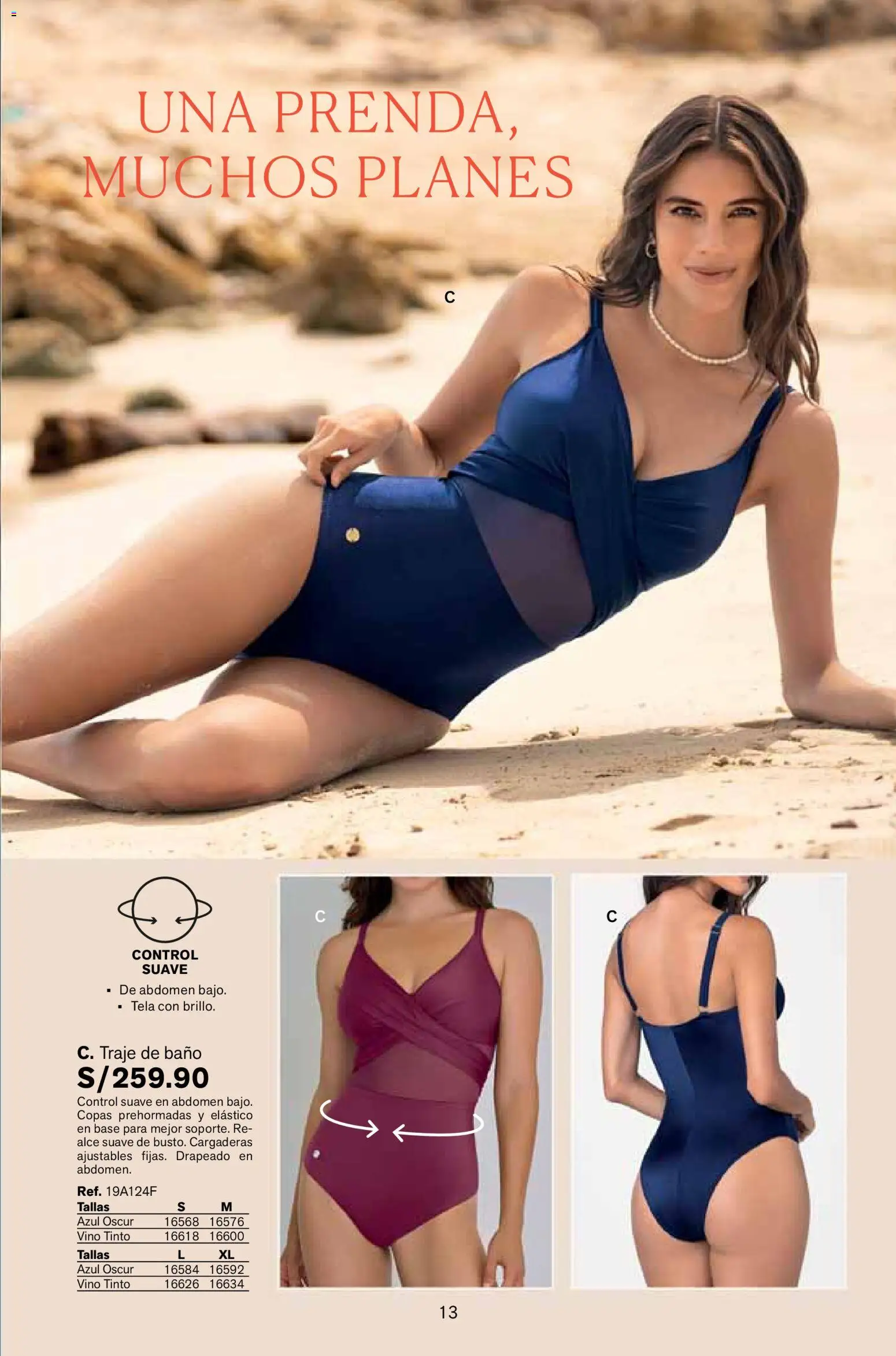 Catálogo Leonisa válido desde 13.11.2025 | Página: 13 | Productos: Baño, Vino, Traje de baño, Traje