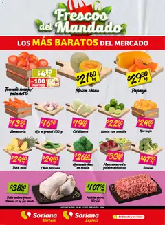 Vista previa de Soriana - Frescos del Mandado Mercado: Nuevo León, nuevo folleto de la tienda, válido en México a partir del 20.01.2026