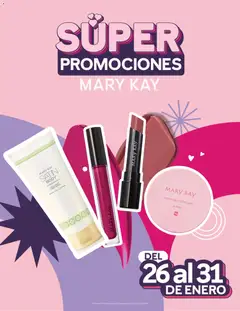 Vista previa de Mary Kay catálogo, nuevo folleto de la tienda, válido en México a partir del 26.01.2026