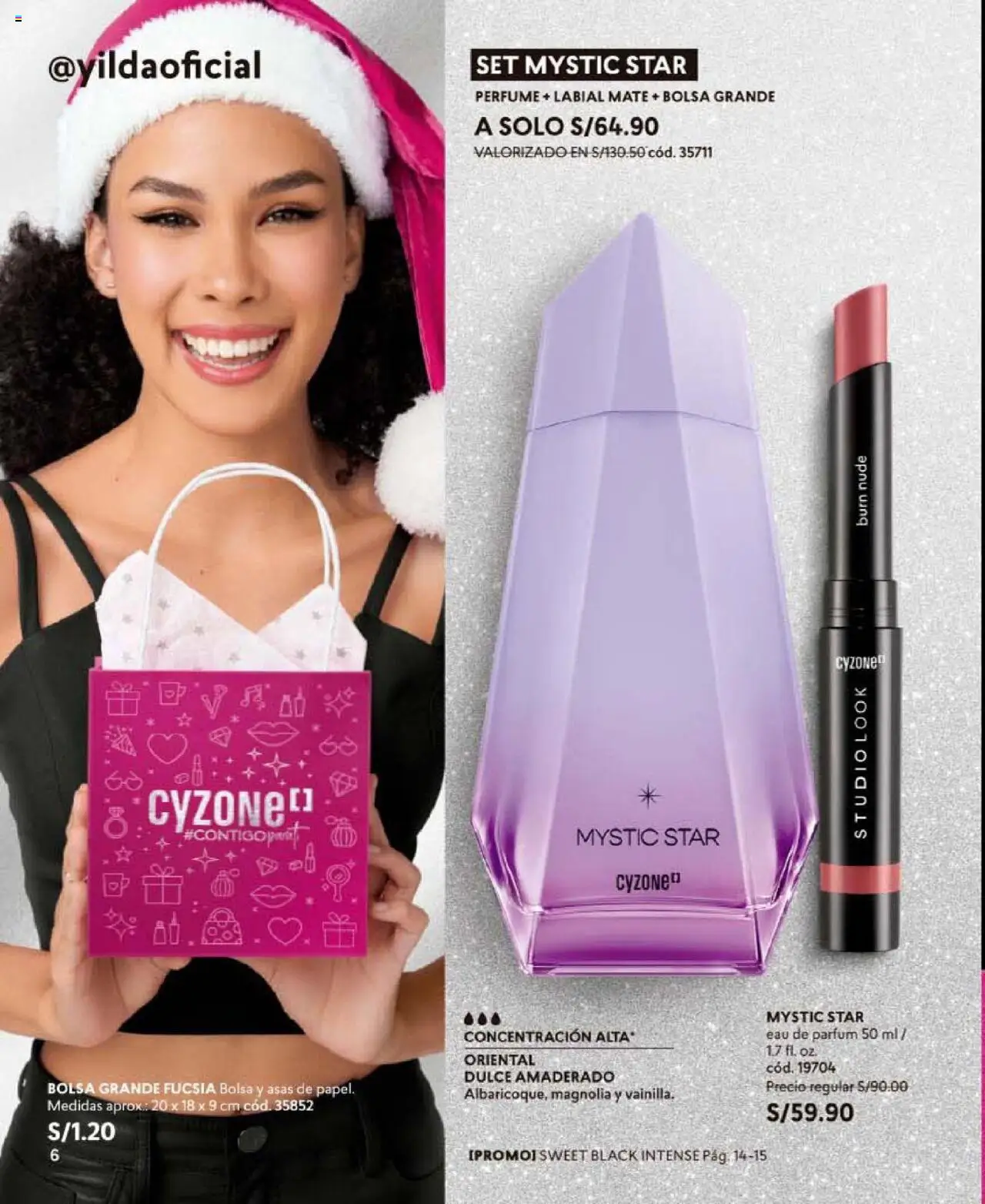 Catálogo CyZone válido desde 24.10.2025 | Página: 6 | Productos: Bolsa, Perfume