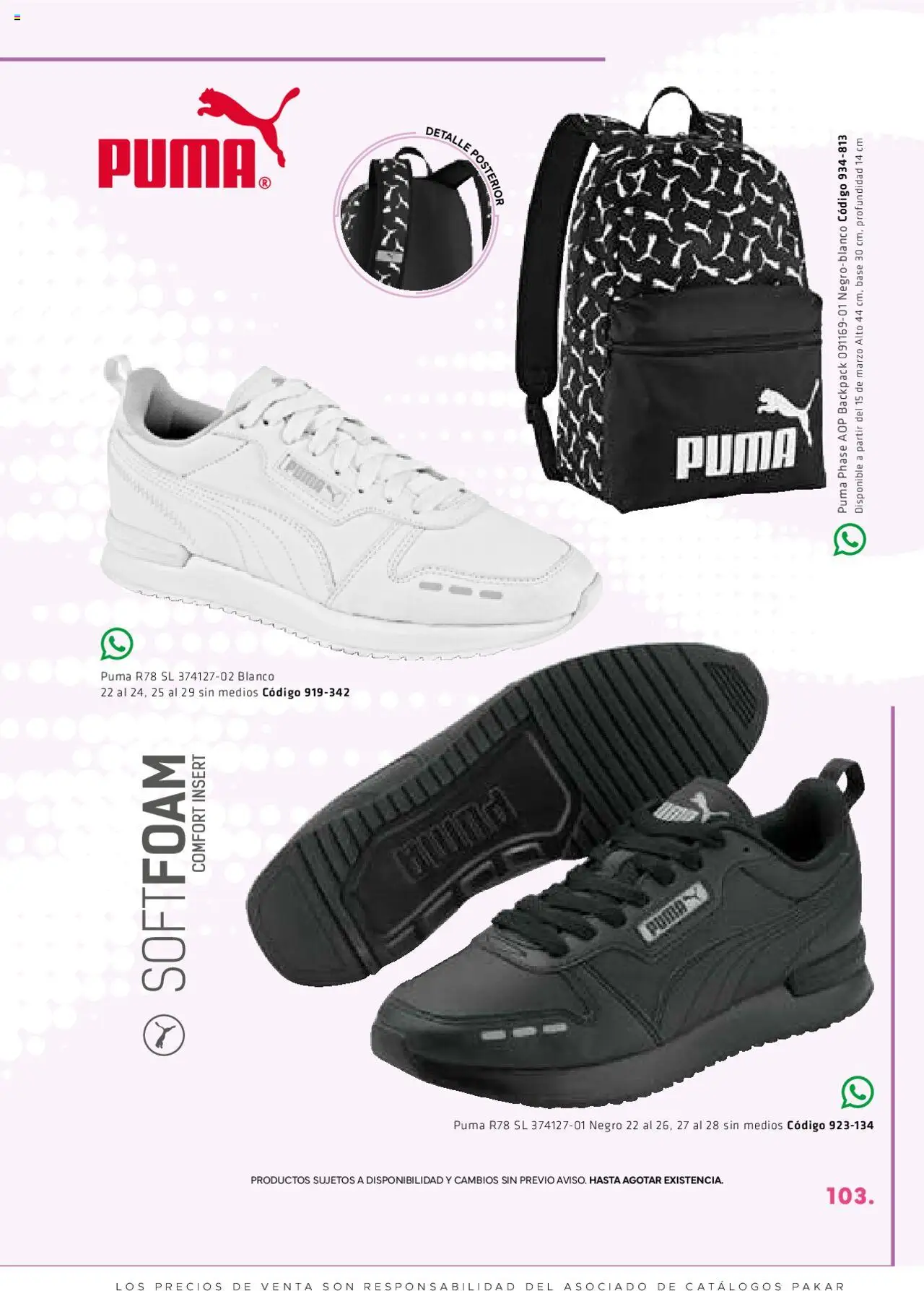 Nuevas ofertas de SC Pakar válidas en toda la República Mexicana desde el 06.03.2025. ¡Encuentra las mejores ofertas en SC Pakar catálogo Women! | Página: 103