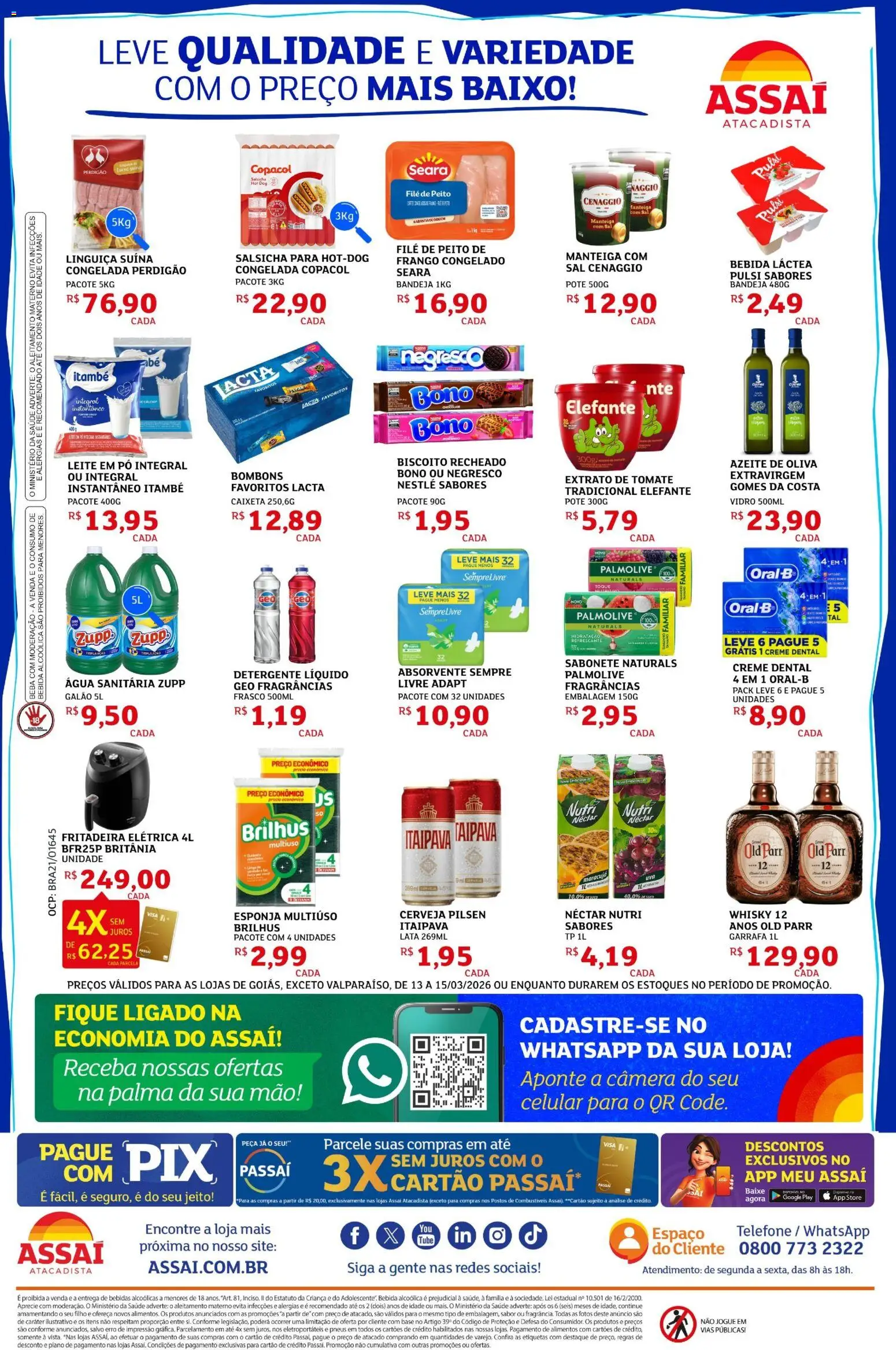 Assaí Atacadista Folheto - válido de 13.03.2026 | Página: 2