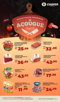 Cooper - Ofertas do Açougue - Pré-Visualização do folheto da loja Cooper, válido de 08.09.2025