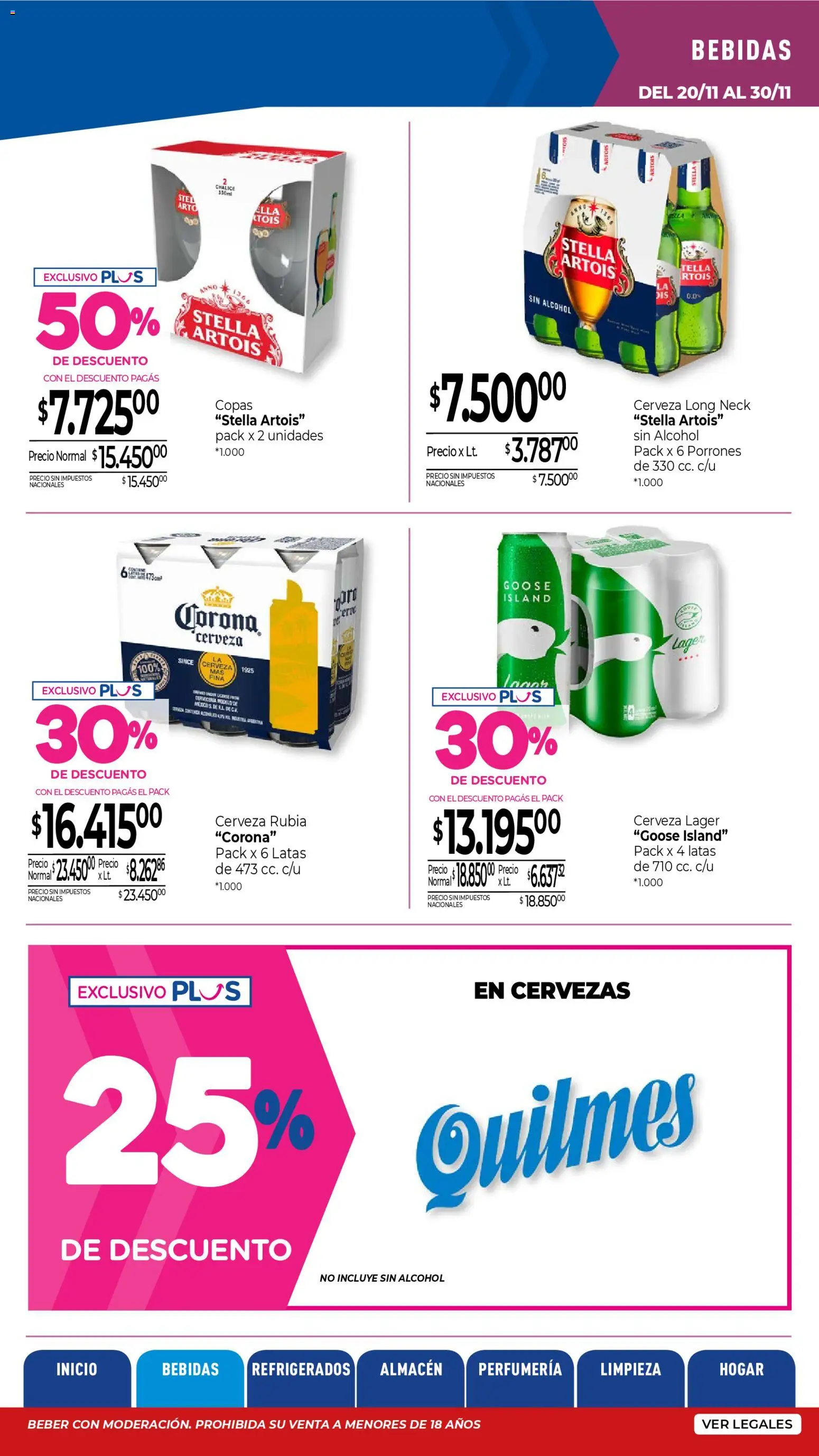 La Anonima catálogo │ válido desde el 20.11.2025 | Página: 6 | Productos: Cerveza