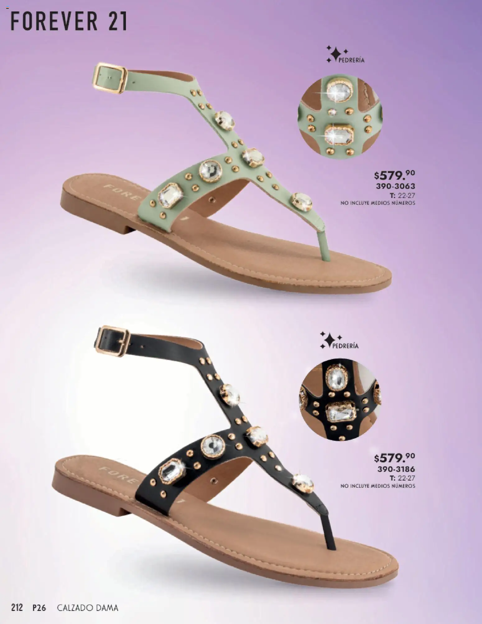 Nuevas ofertas de Andrea válidas en toda la República Mexicana desde el 25.01.2026. ¡Encuentra las mejores ofertas en Andrea catálogo Calzado Dama! | Página: 212