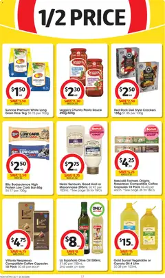 Preview of Coles Black Friday  - valid from 26.11.2025 | Page: 17 | Products: Crackers, Pasta, Olive oil, Nescafe