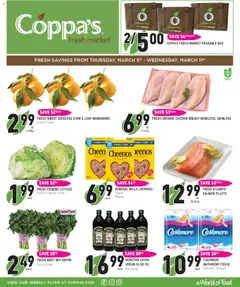 Preview of Coppas Fresh Market weekly flyer / circulaire from shop Coppas Fresh Market valid from 05.03.2026