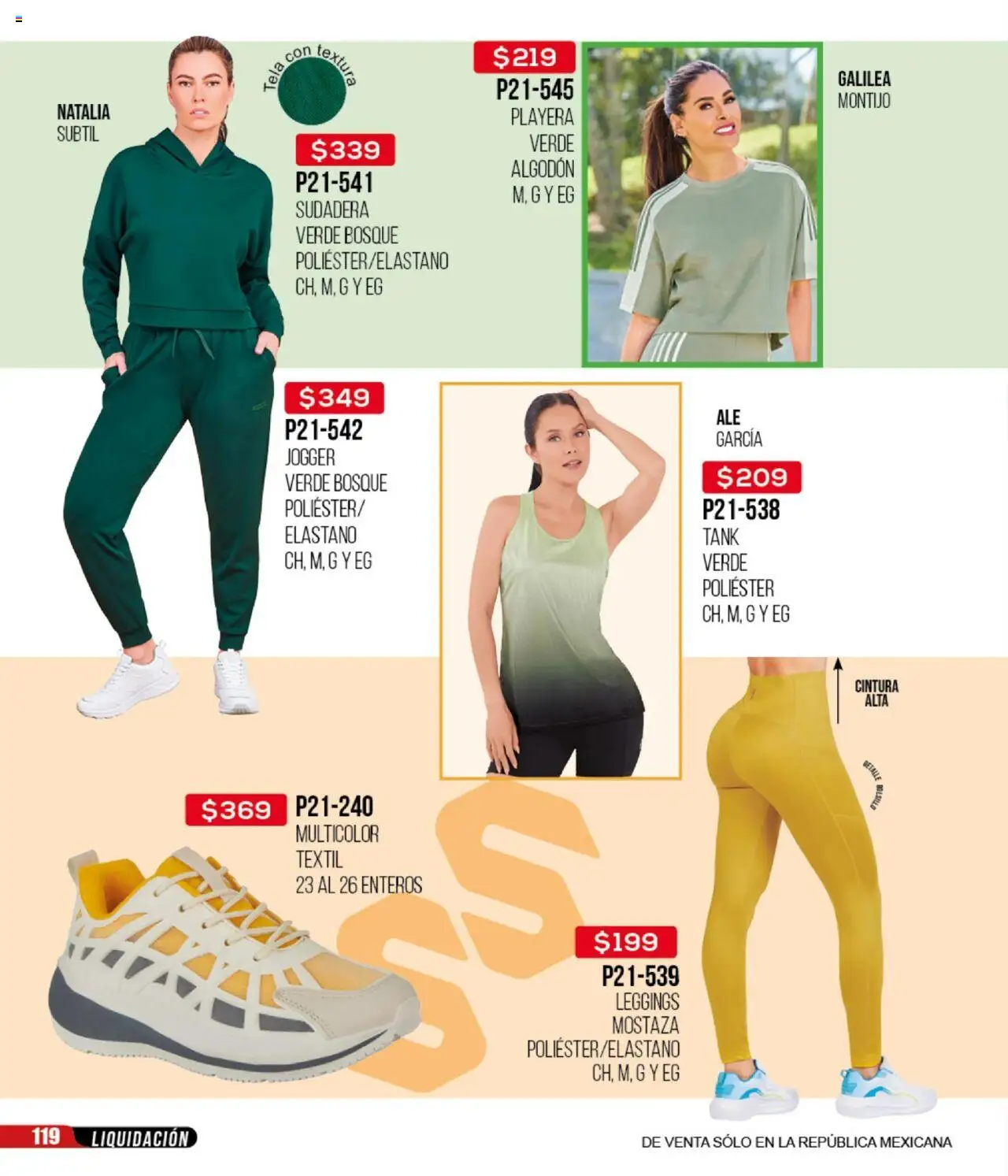 Nuevas ofertas de Cklass válidas en toda la República Mexicana desde el 22.09.2025. ¡Encuentra las mejores ofertas en Cklass - Catálogo Liquidación Ropa! | Página: 205 | Productos: Leggings, Mostaza, Sudadera, Playera