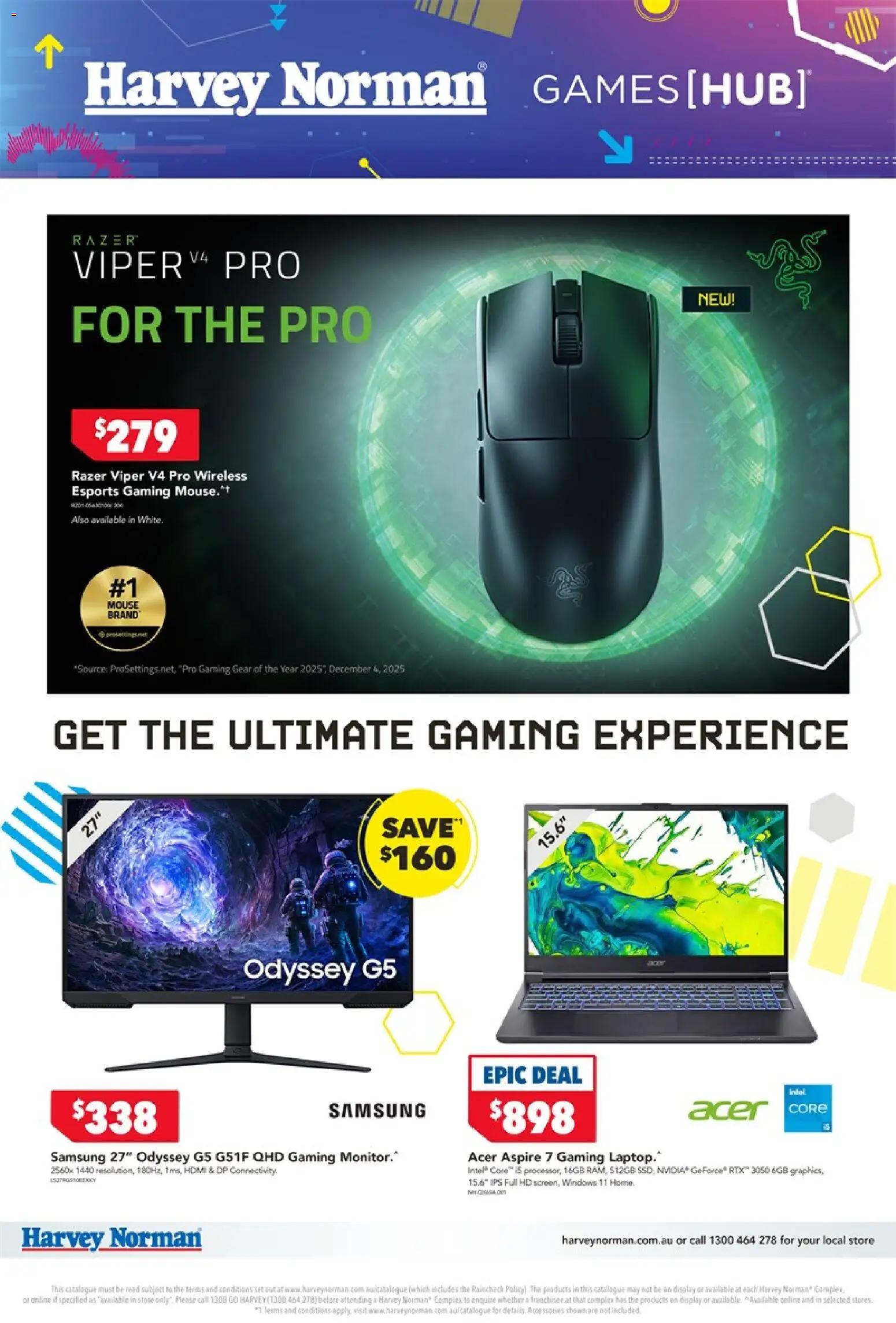 Harvey Norman catalogue - valid from 09.04.2026 | Page: 1 | Products: Mouse