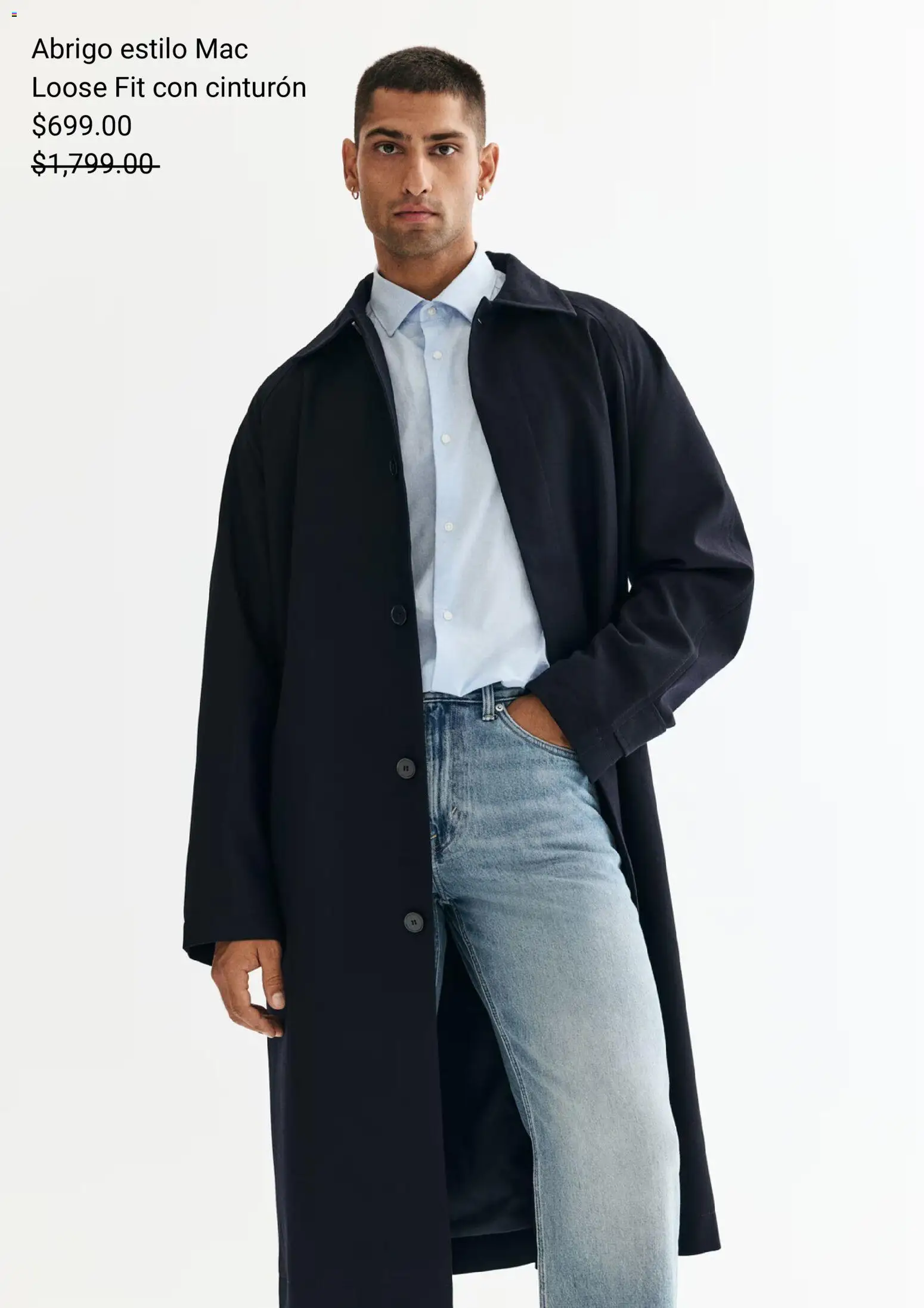 Nuevas ofertas de H&M válidas en toda la República Mexicana desde el 28.11.2025. ¡Encuentra las mejores ofertas en H&M Black Friday ! | Página: 8 | Productos: Abrigo, Cinturón