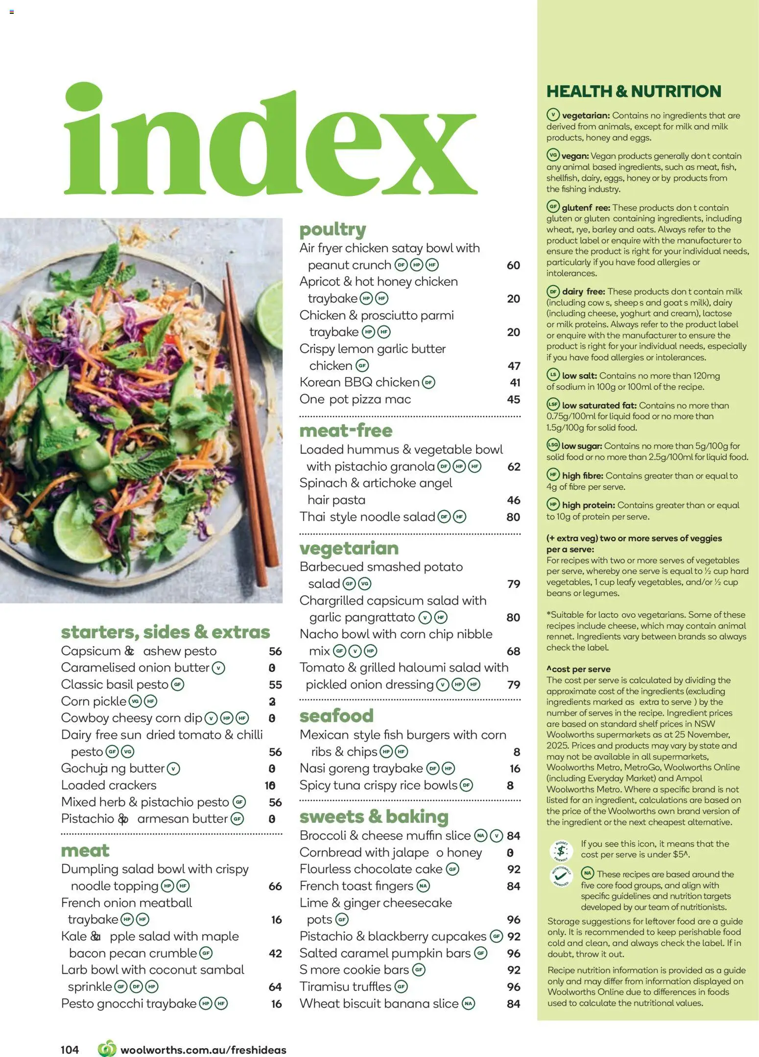 Woolworths catalogue - valid from 01.03.2026 | Page: 104 | Products: Crackers, Pizza, Fish, Seafood