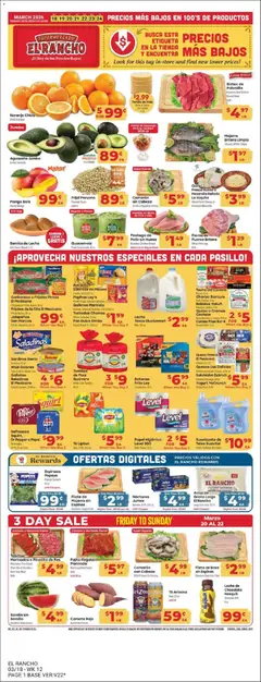 Preview of El Rancho weekly ads valid from 18.03.2026