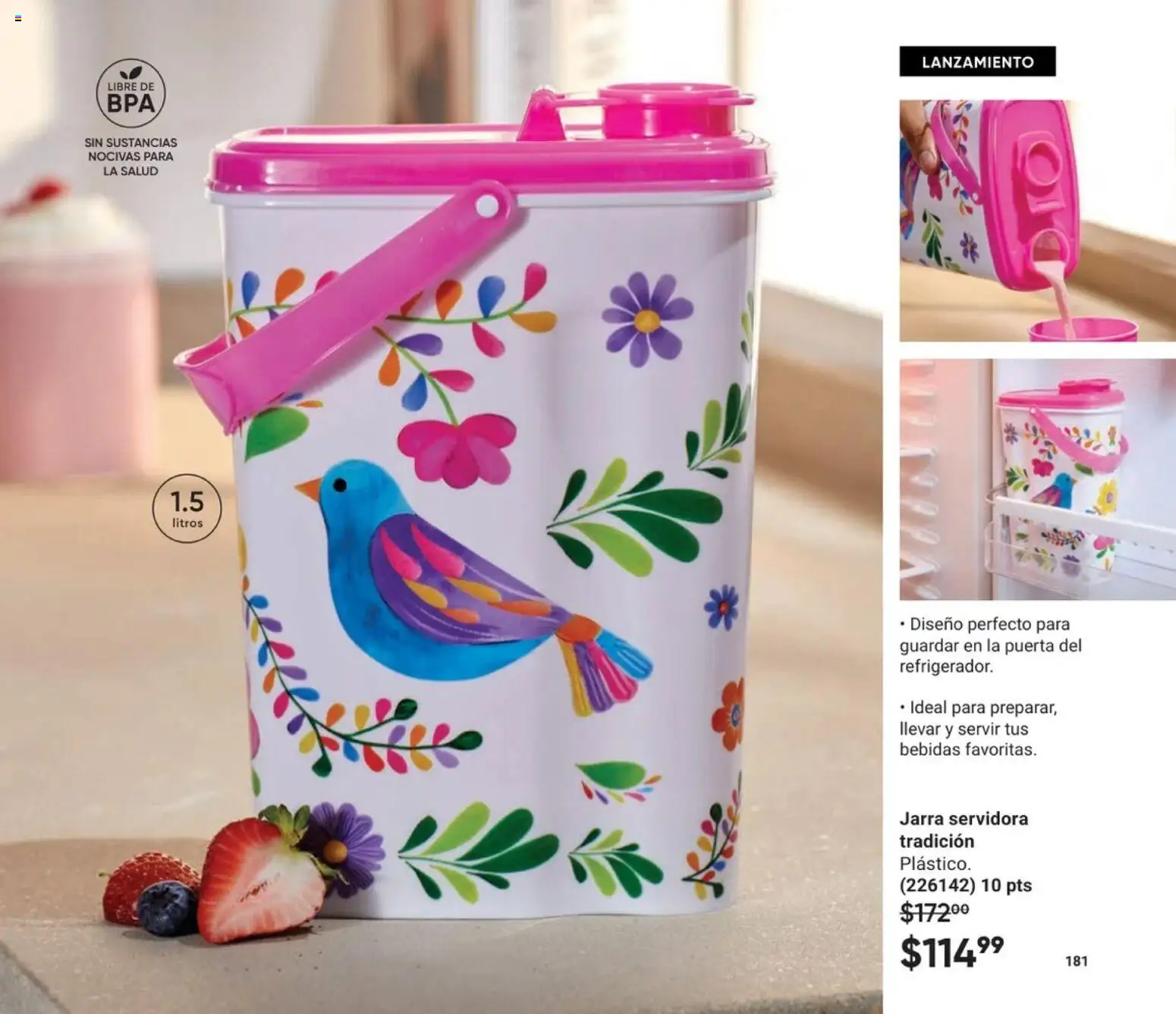 Nuevas ofertas de AVON válidas en toda la República Mexicana desde el 20.12.2025. ¡Encuentra las mejores ofertas en AVON Casa & Estilo 1 2026! | Página: 183 | Productos: Jarra