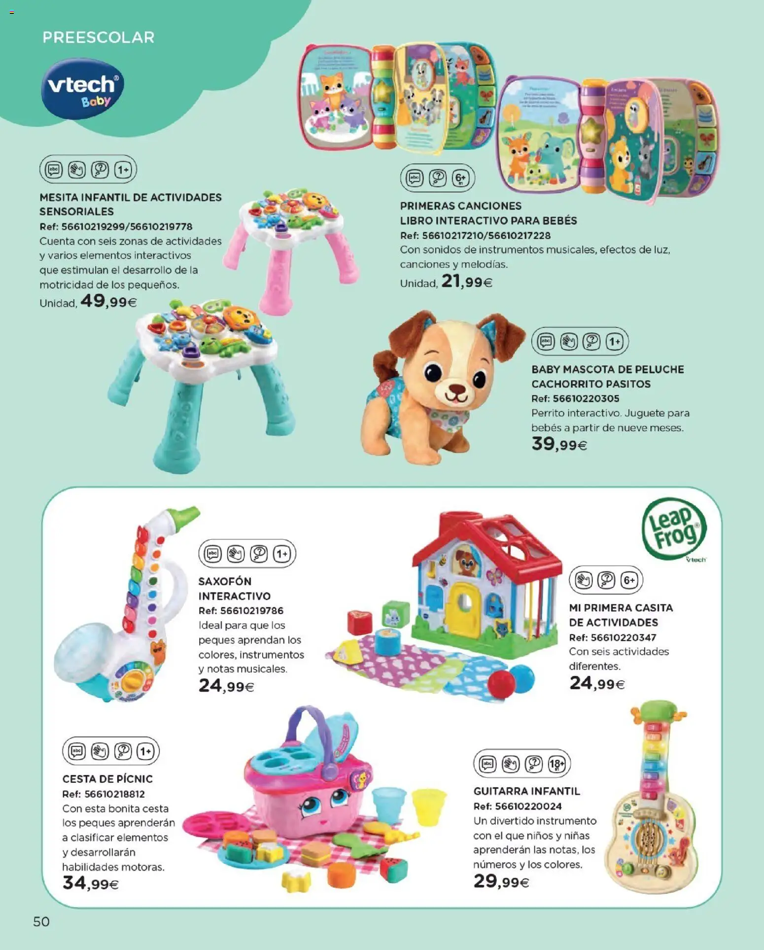 Nuevas ofertas de El Corte Inglés válidas en toda la República Mexicana desde el 27.10.2025. ¡Encuentra las mejores ofertas en El Corte Inglés catálogo Juguetes! | Página: 50