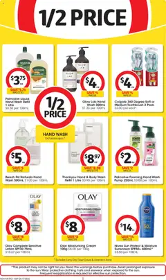 Coles catalogue - valid from 10.09.2025 | Page: 5 | Products: Milk, Cream, Toothbrush, Hand wash