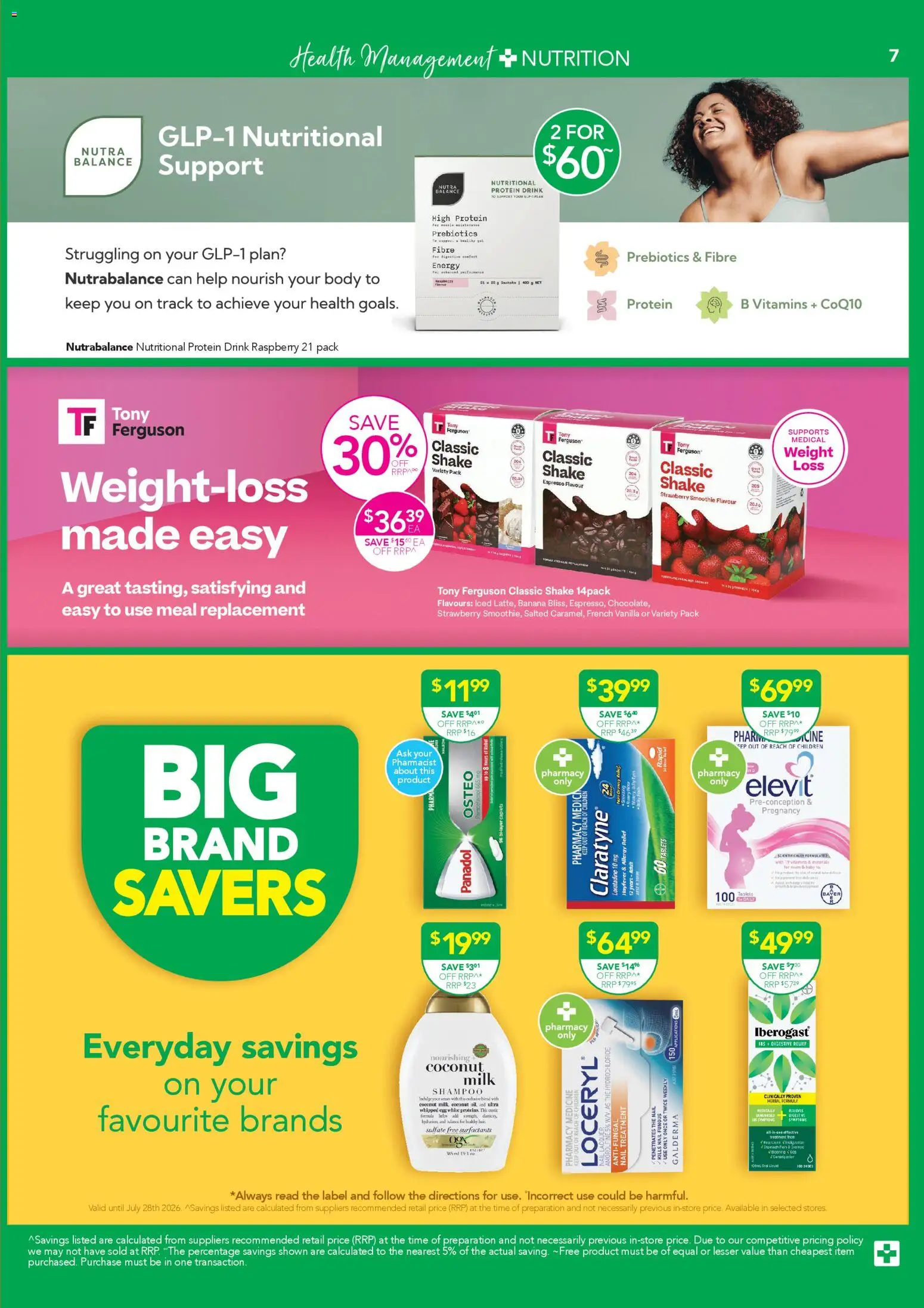 Terry White catalogue - valid from 26.03.2026 | Page: 7 | Products: Milk, Shampoo, Raspberry, Nail treatment