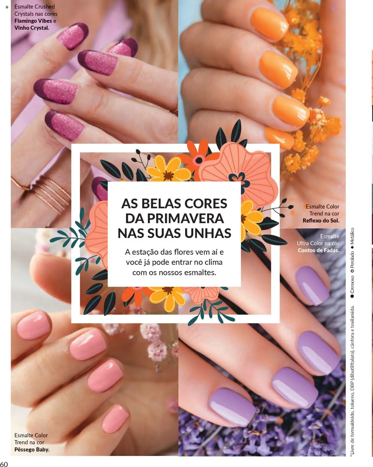 Avon Folheto - válido de 13.08.2025 | Página: 60 | Produtos: Pêssego, Flores, Vinho