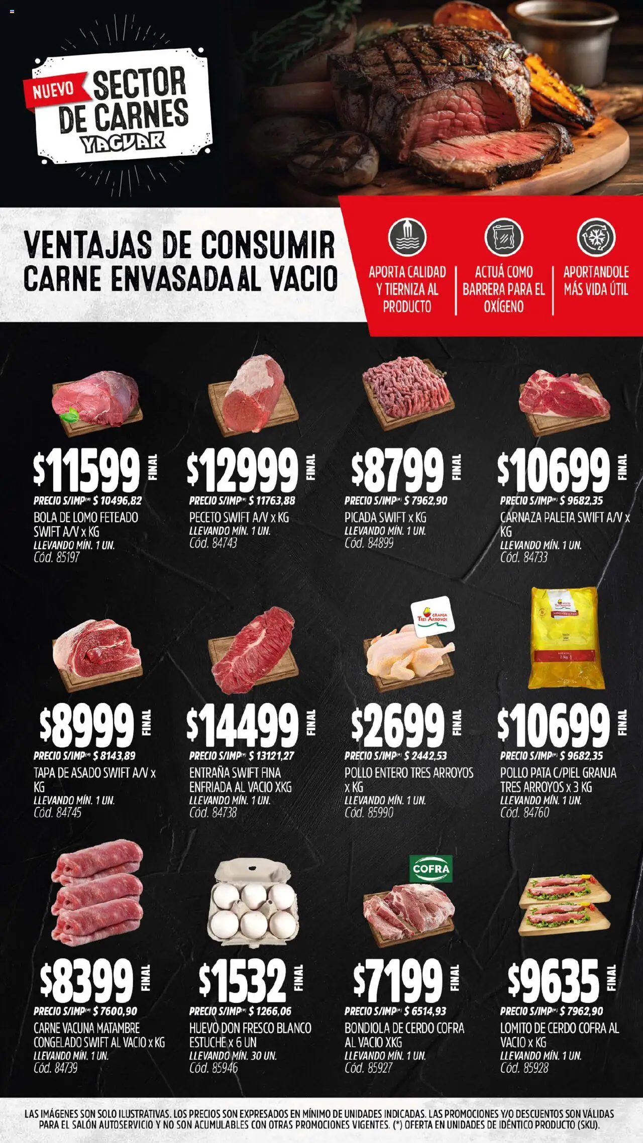 Yaguar - Misiones │ válido desde el 08.09.2025 | Página: 7 | Productos: Pollo, Paleta, Huevo, Cerdo