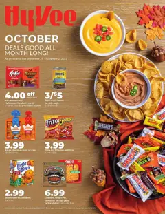 Preview of HyVee weekly ads valid from 29.09.2025