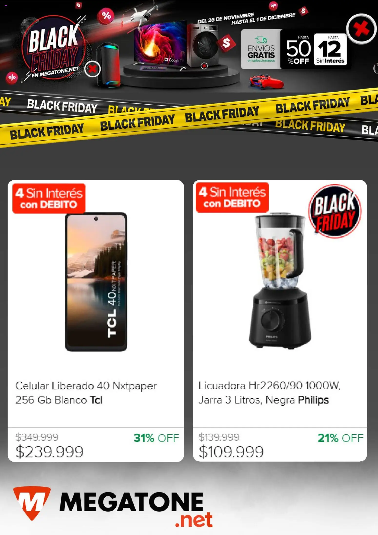 Megatone - Black Fraiday │ válido desde el 26.11.2025 | Página: 6