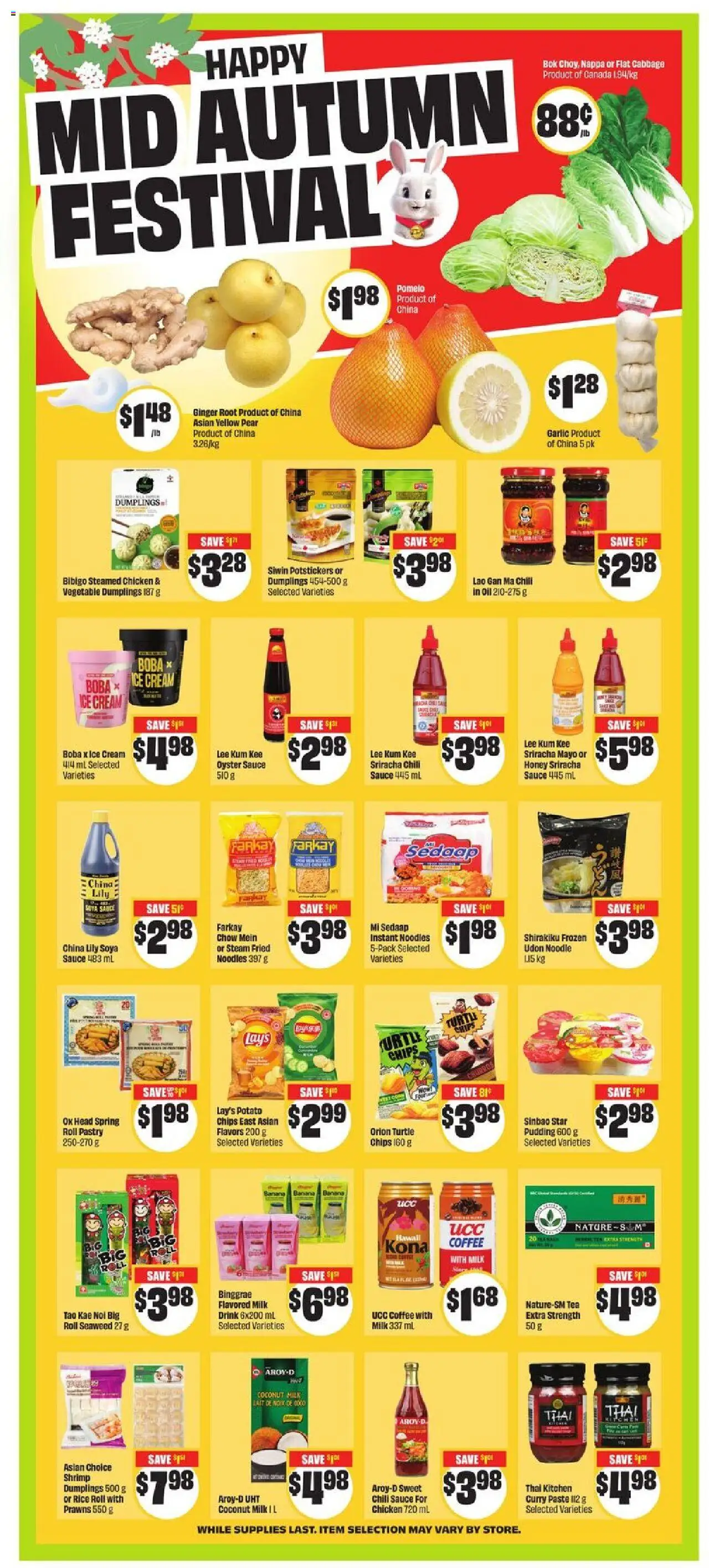 FreshCo flyer valid from 11.09.2025 | Page: 8 | Products: Tea, Noodles, Milk, Oil