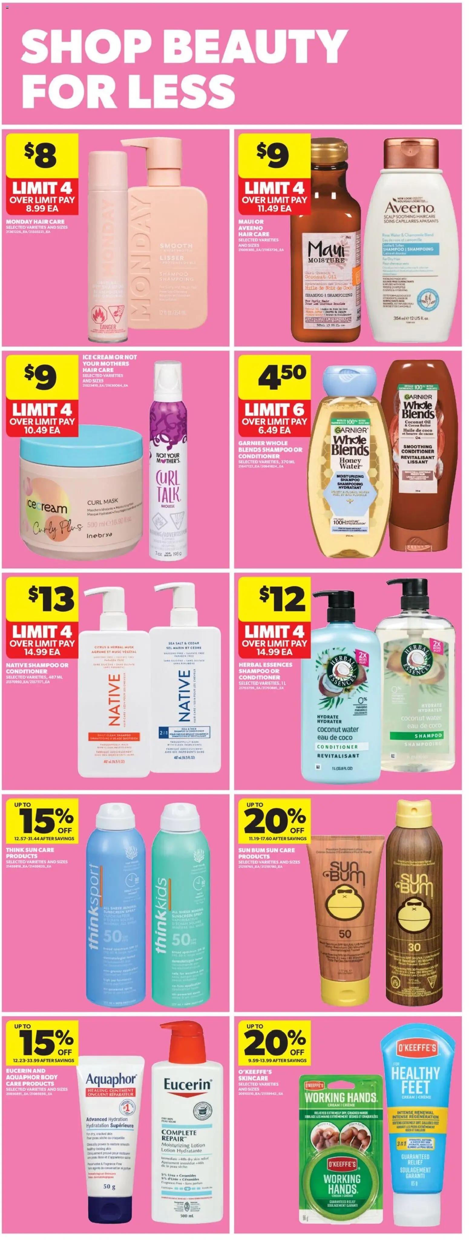Real Canadian Superstore flyer valid from 05.03.2026 | Page: 25 | Products: Cream, Ice cream, Fragrance, Conditioner