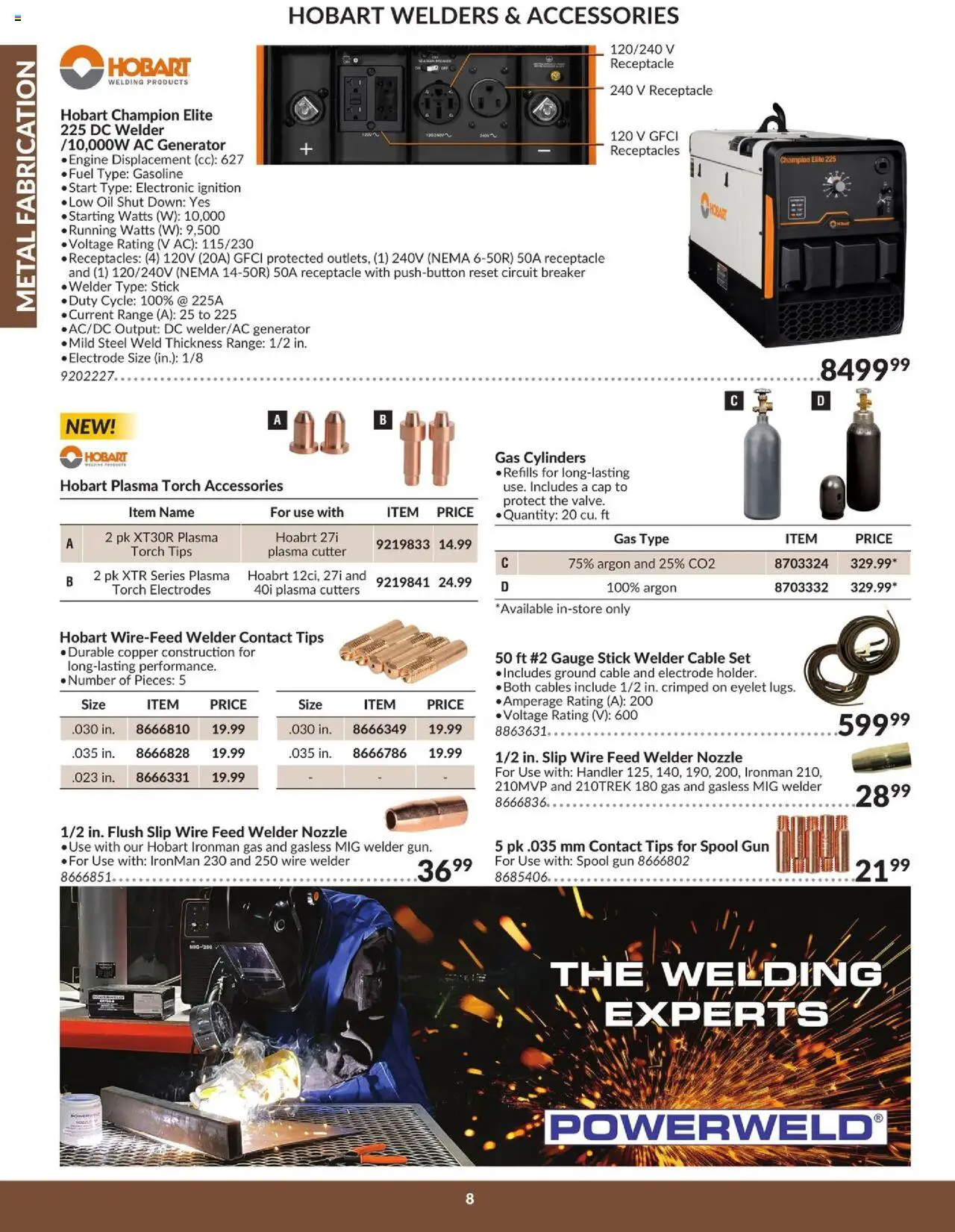 Princess Auto flyer valid from 16.04.2025 | Page: 10 | Products: Cap, Cable, Cutter, Oil