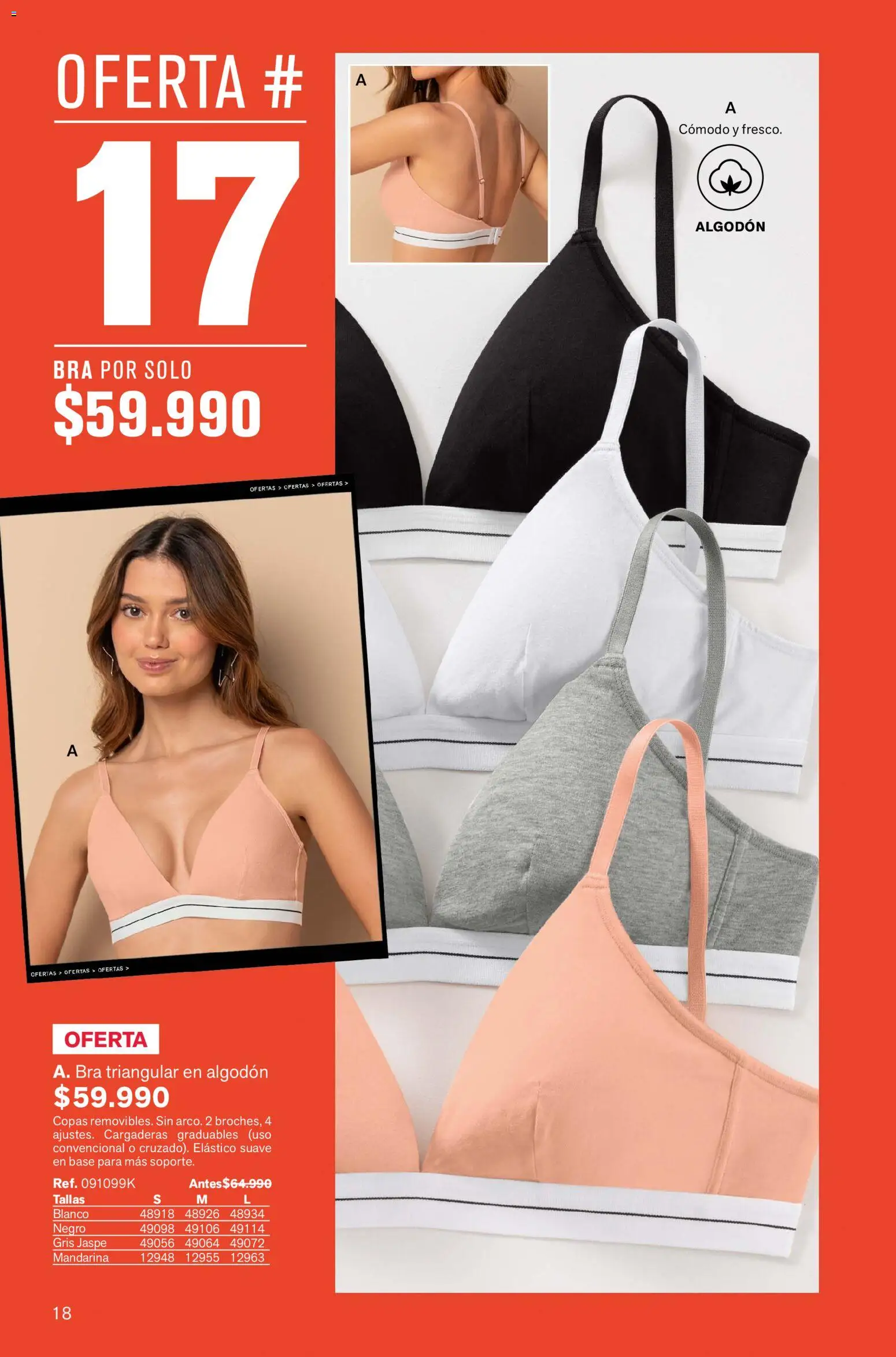 Leonisa revista - valida desde el 02.01.2026 | Página: 18 | Productos: Algodón