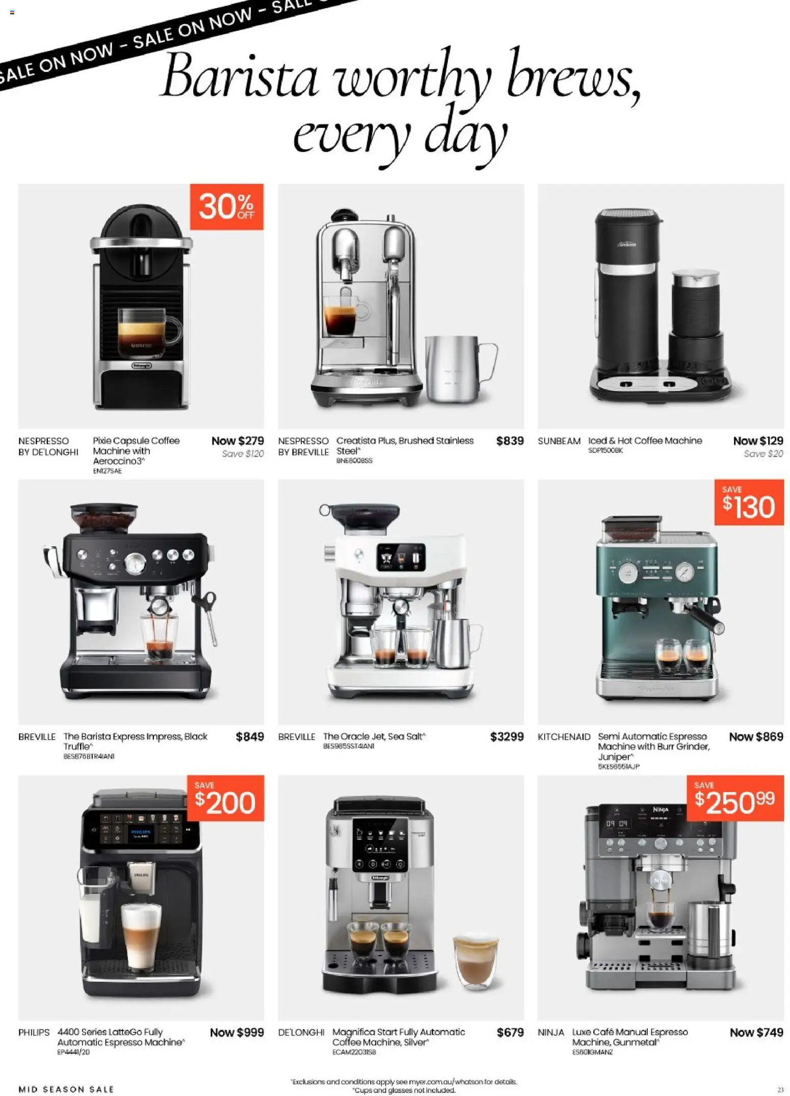 Myer catalogue - valid from 04.03.2026 | Page: 23 | Products: Cups, Coffee, Salt